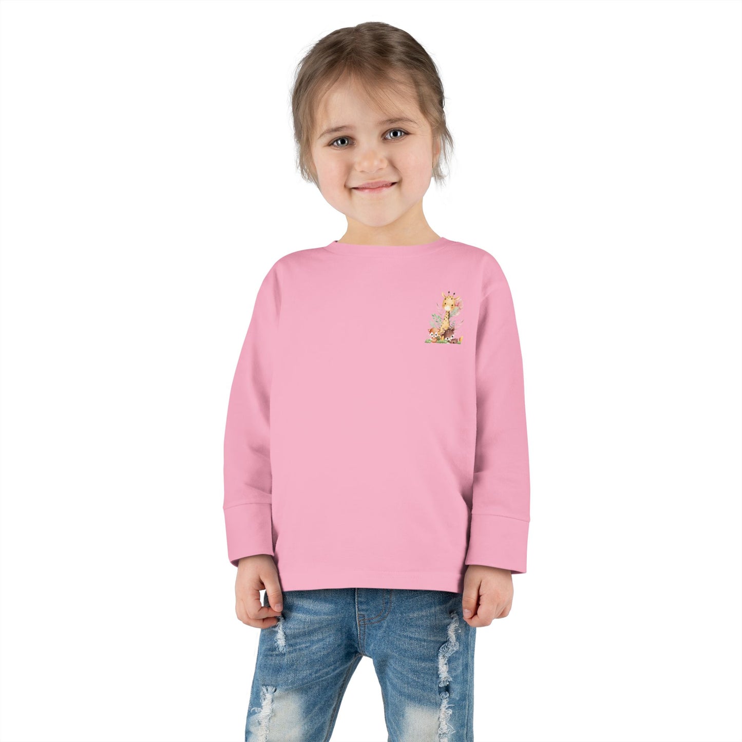 Animal Safari Toddler Long Sleeve Tee
