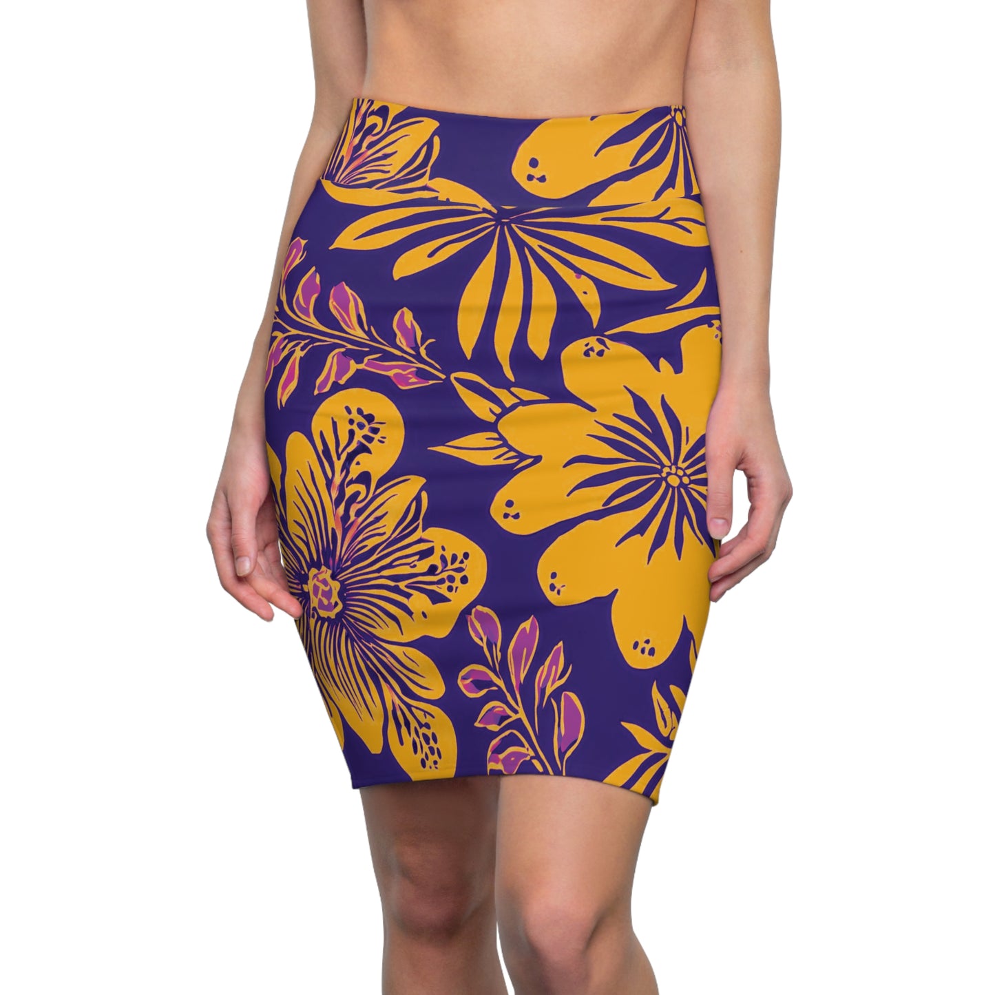 Falda tubo para mujer Sunset Bloom