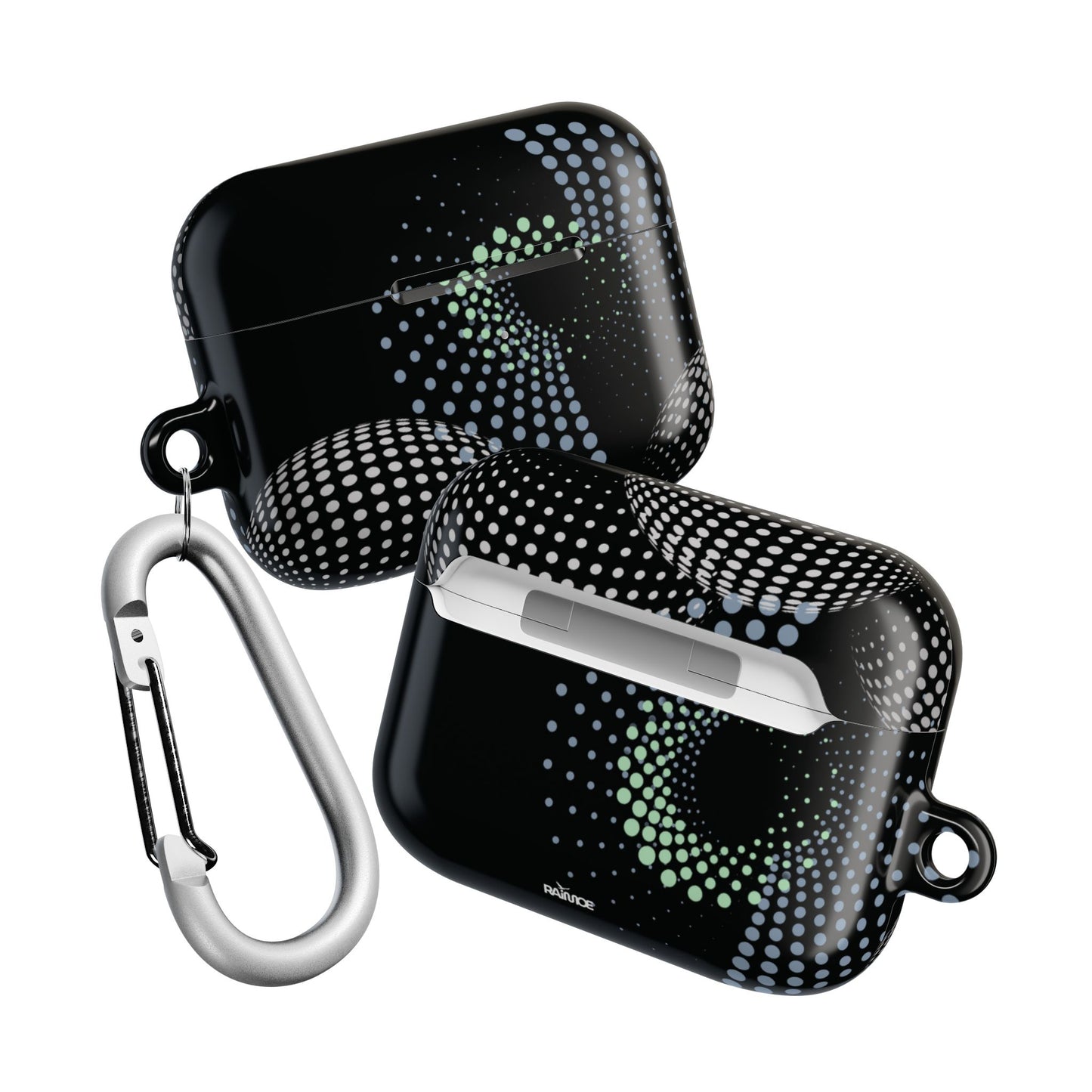Estuche para AirPods Pro de 2.ª generación con diseño de globo negro