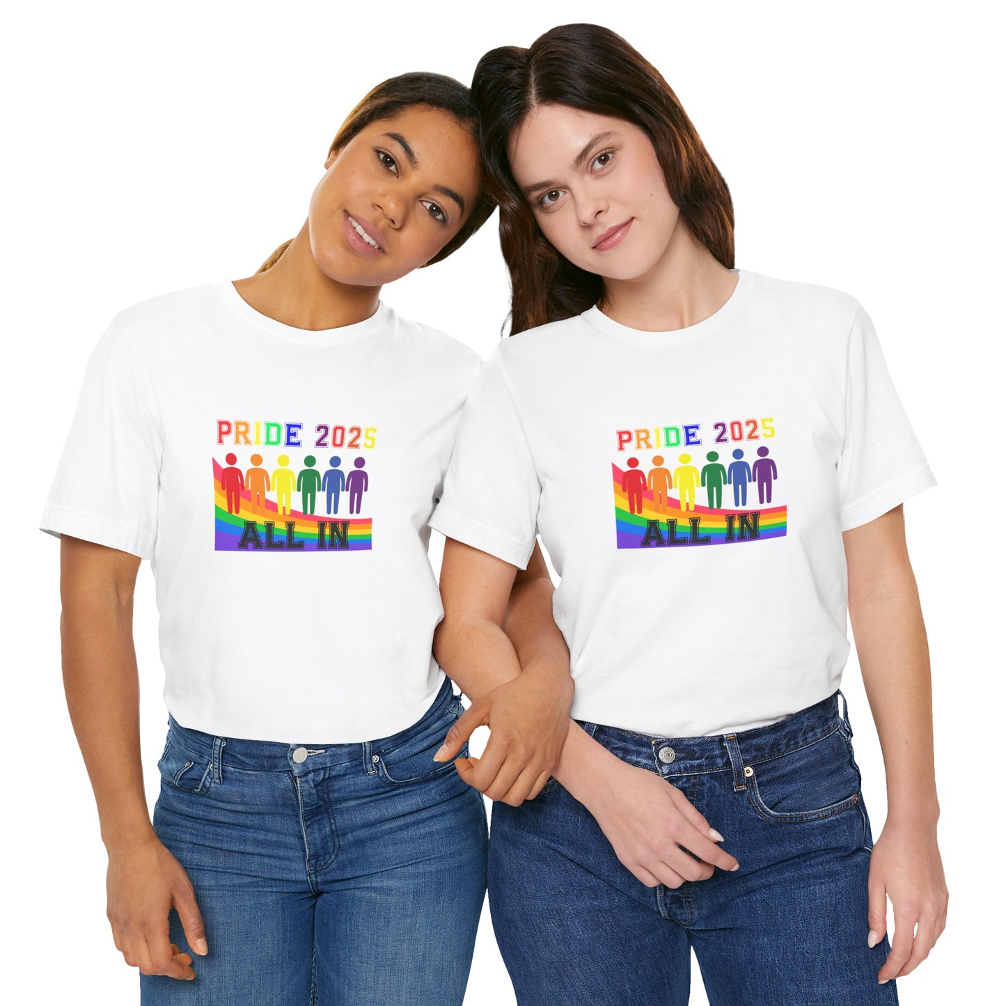 Pride 2025 All in Unisex Tee