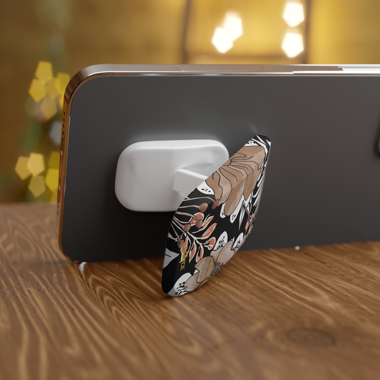 Vintage Bloom Phone Click-On Grip