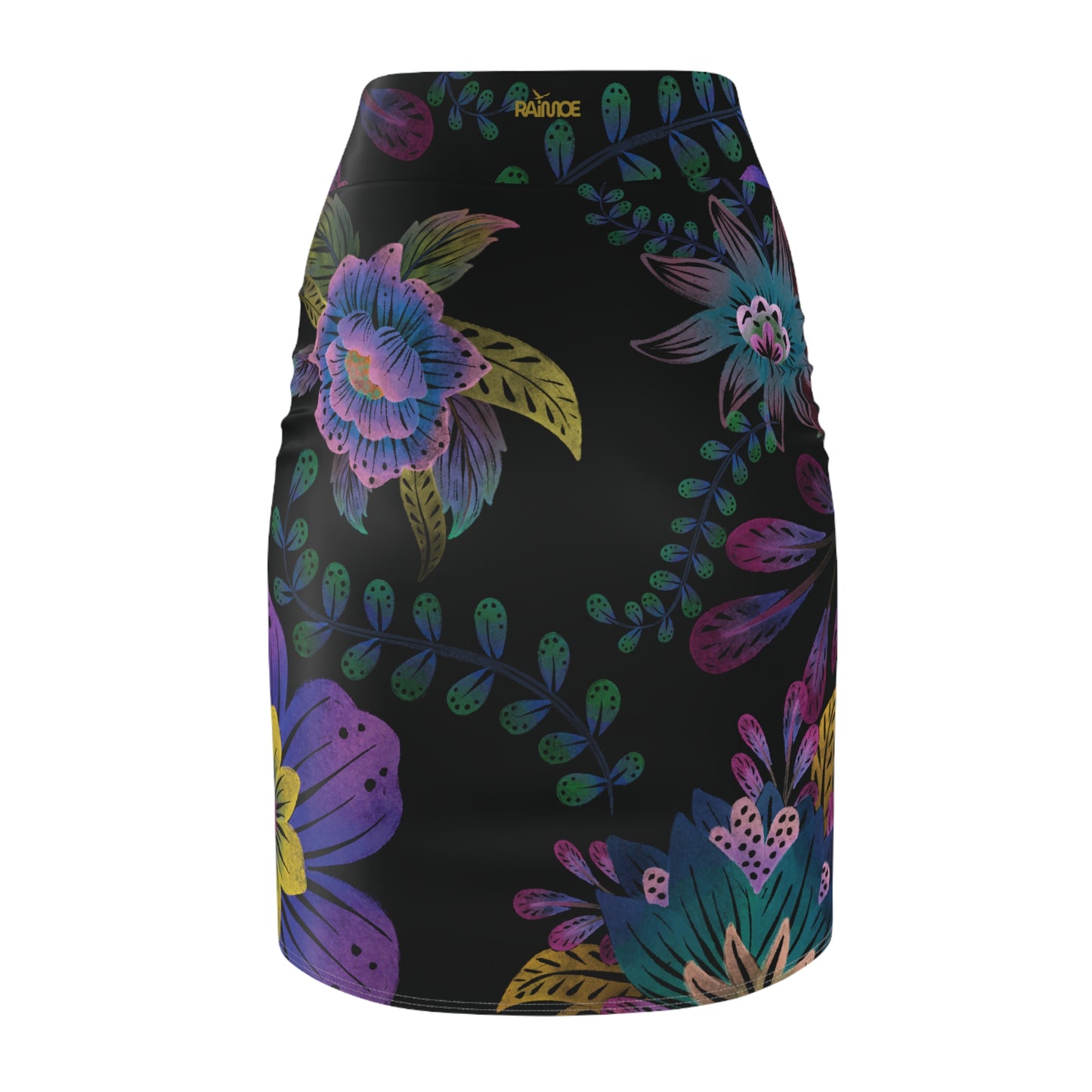 Purple Lumina Women's Pencil Skirt