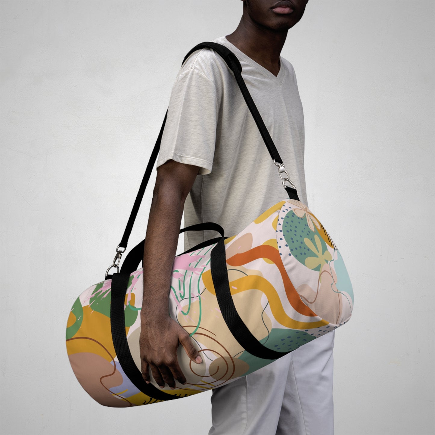 Colorful Abstract Pattern Duffel Bag