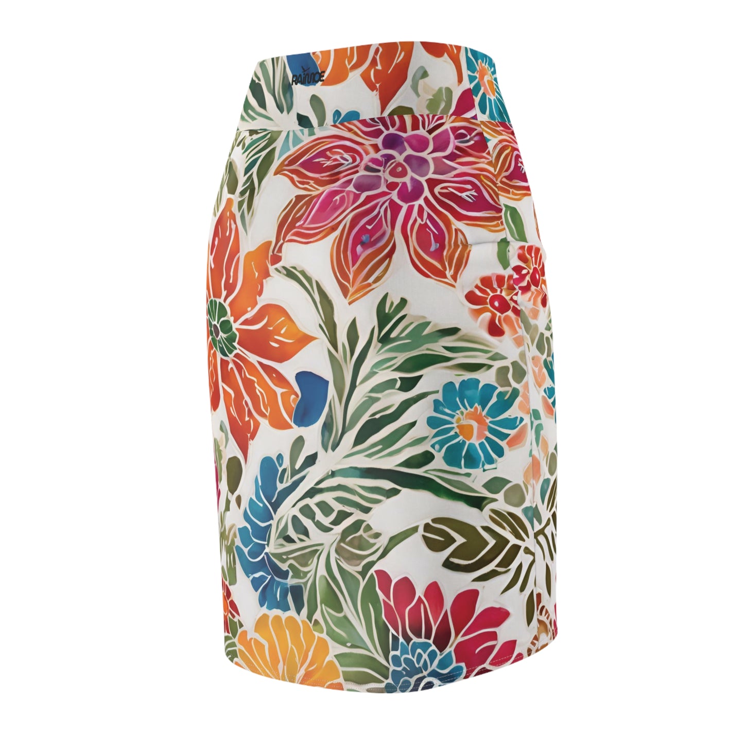 Falda tubo de primavera para mujer