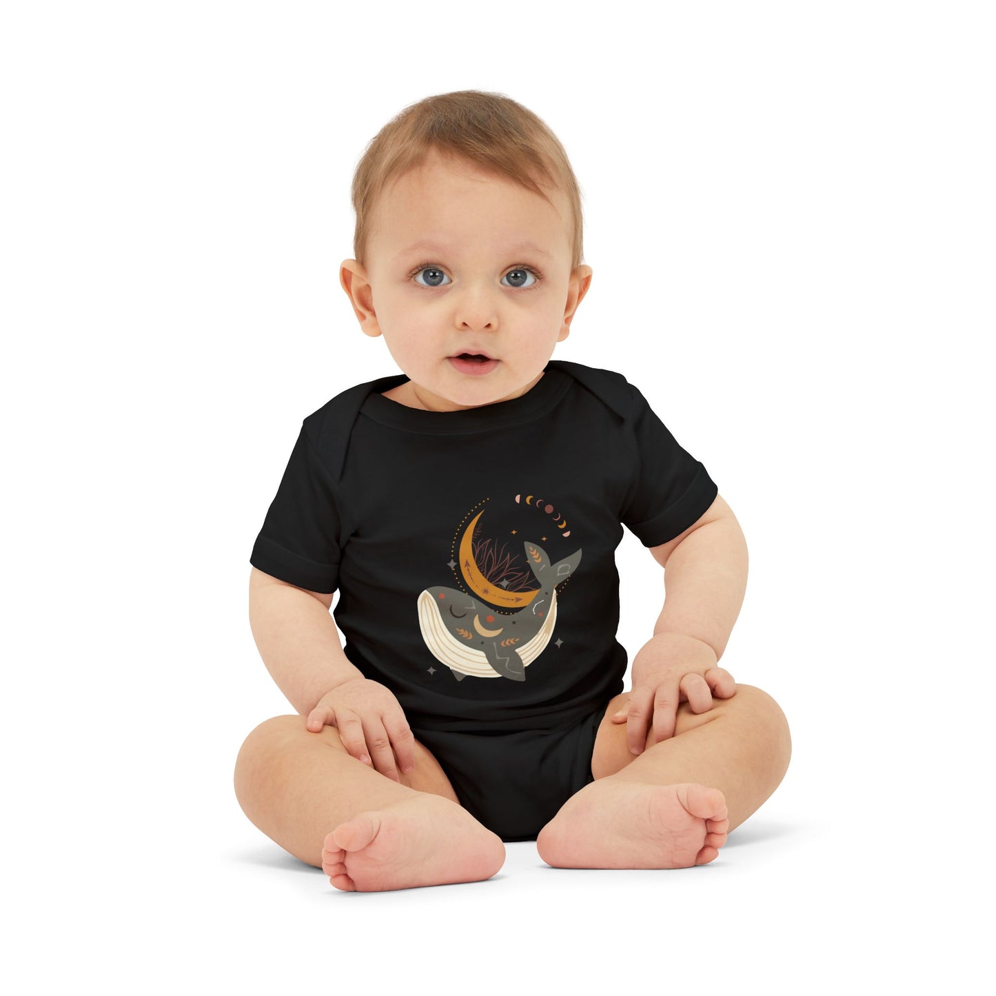 Body de manga corta Lullaby Whale