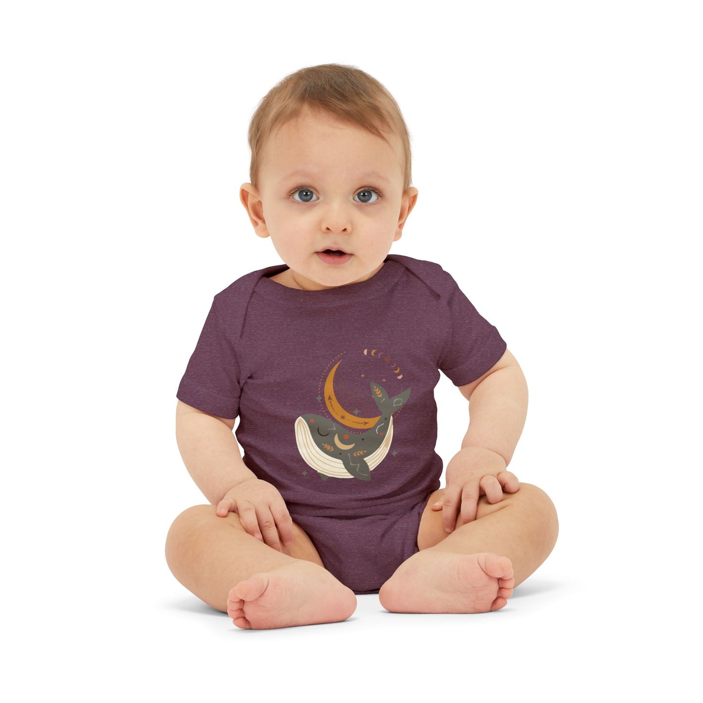 Body de manga corta Lullaby Whale