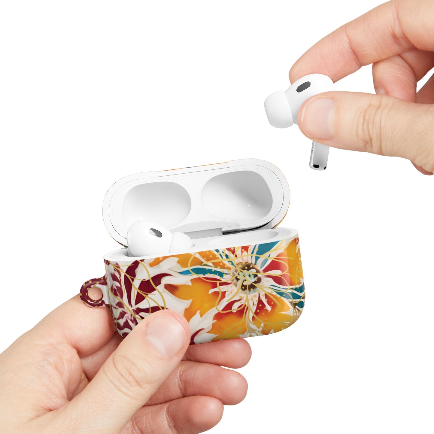 Auburn Floral - Estuche para AirPods Pro Gen 2
