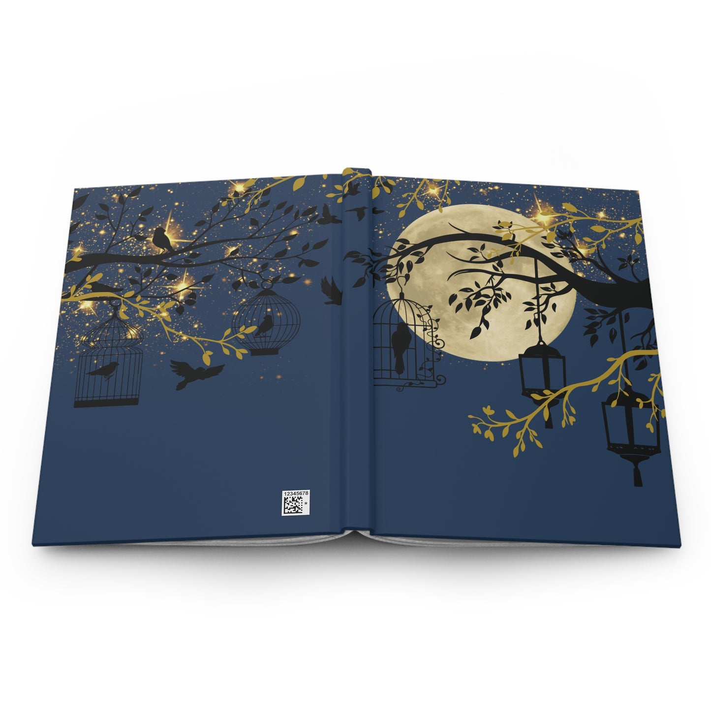 Enchanting Moonlit Hardcover Journal (5.75" x 8")