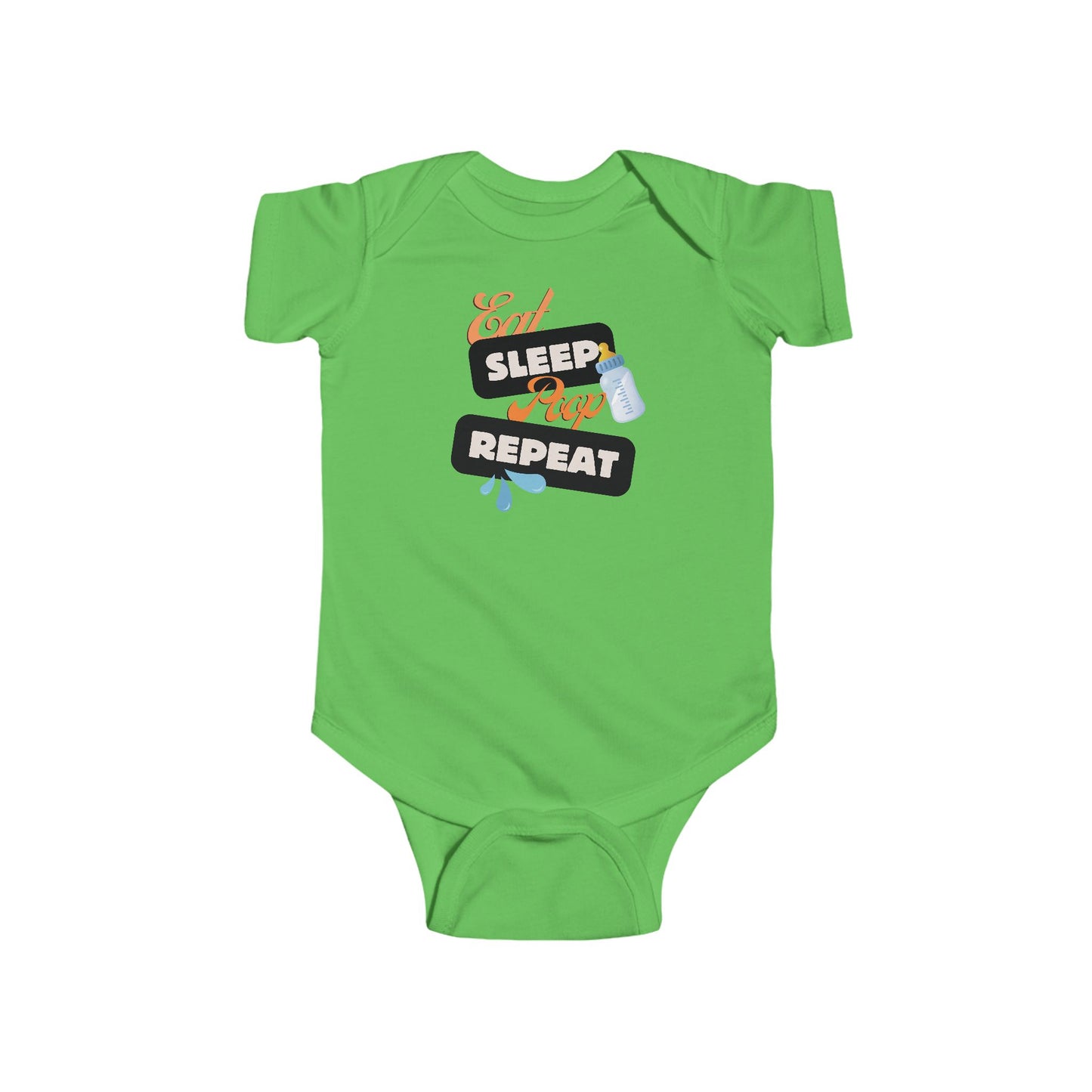 Eat Sleep Poop Repeat Infant Bodysuit