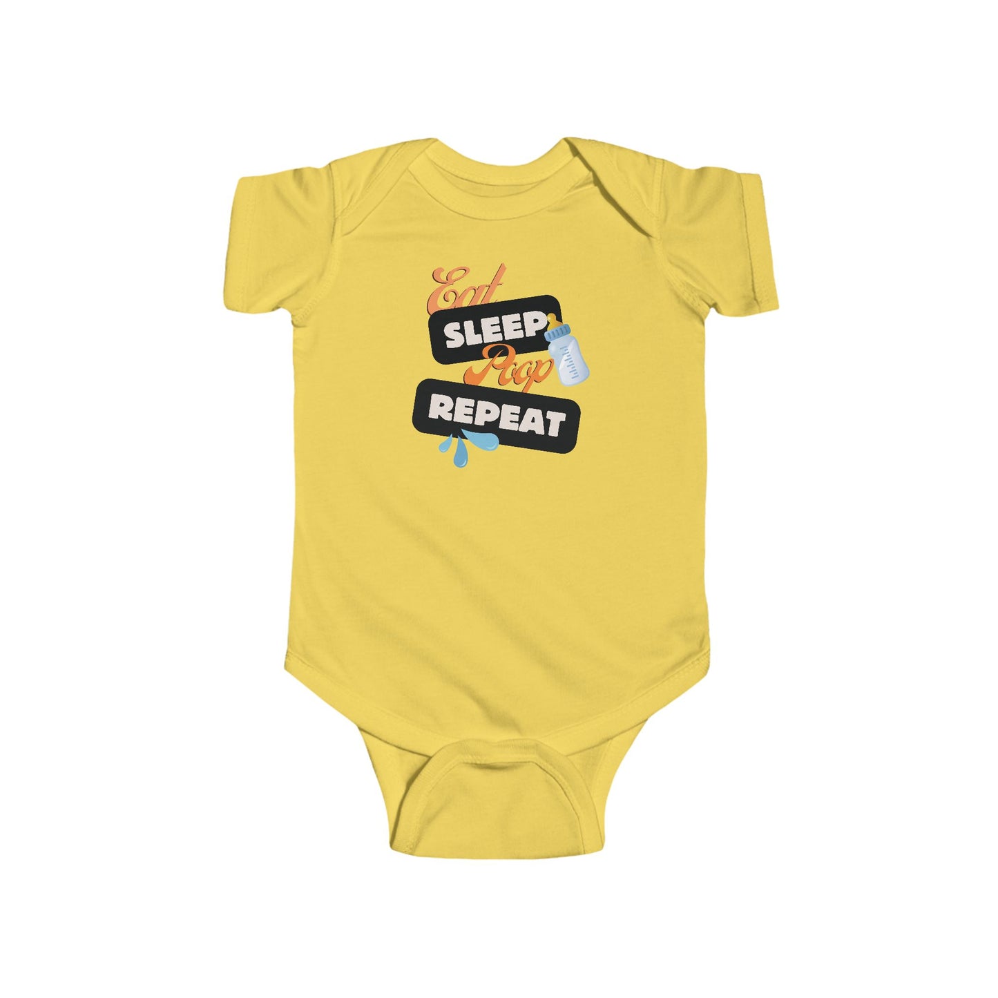 Eat Sleep Poop Repeat Infant Bodysuit