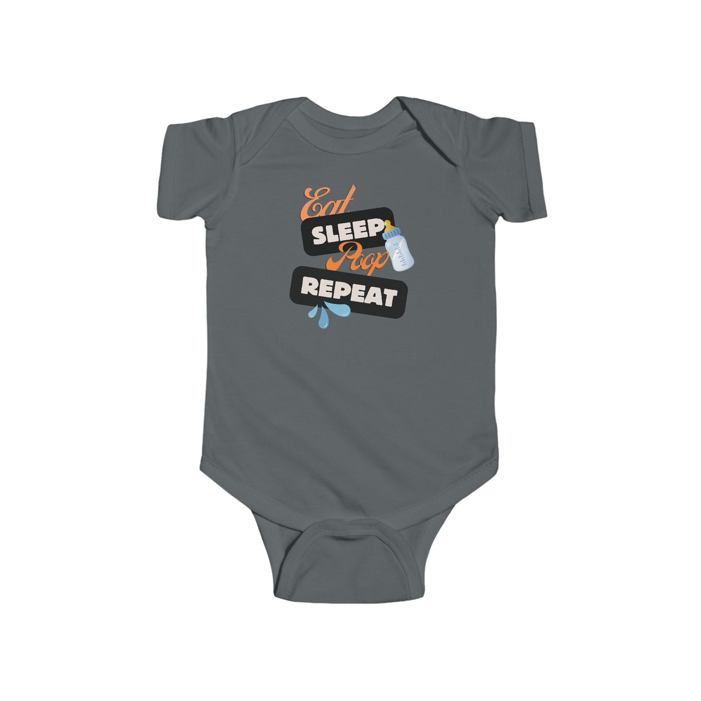 Eat Sleep Poop Repeat Infant Bodysuit