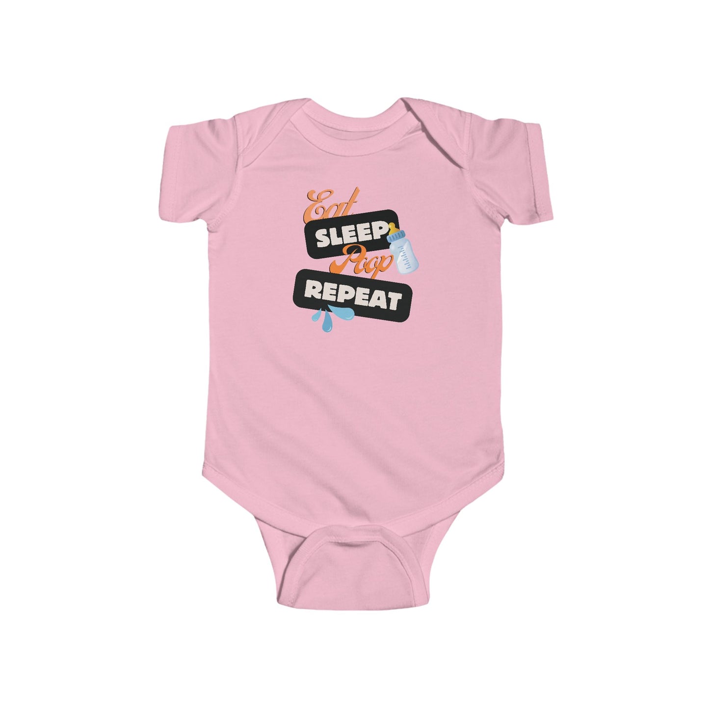 Eat Sleep Poop Repeat Infant Bodysuit
