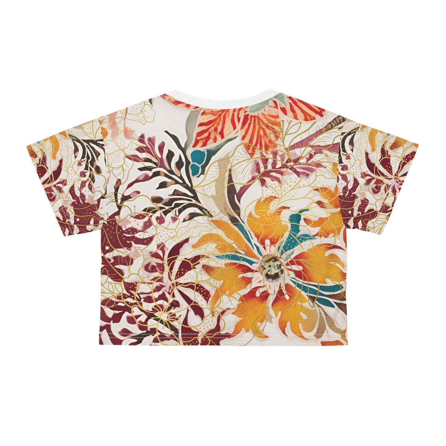 Auburn Woman's Crop Tee