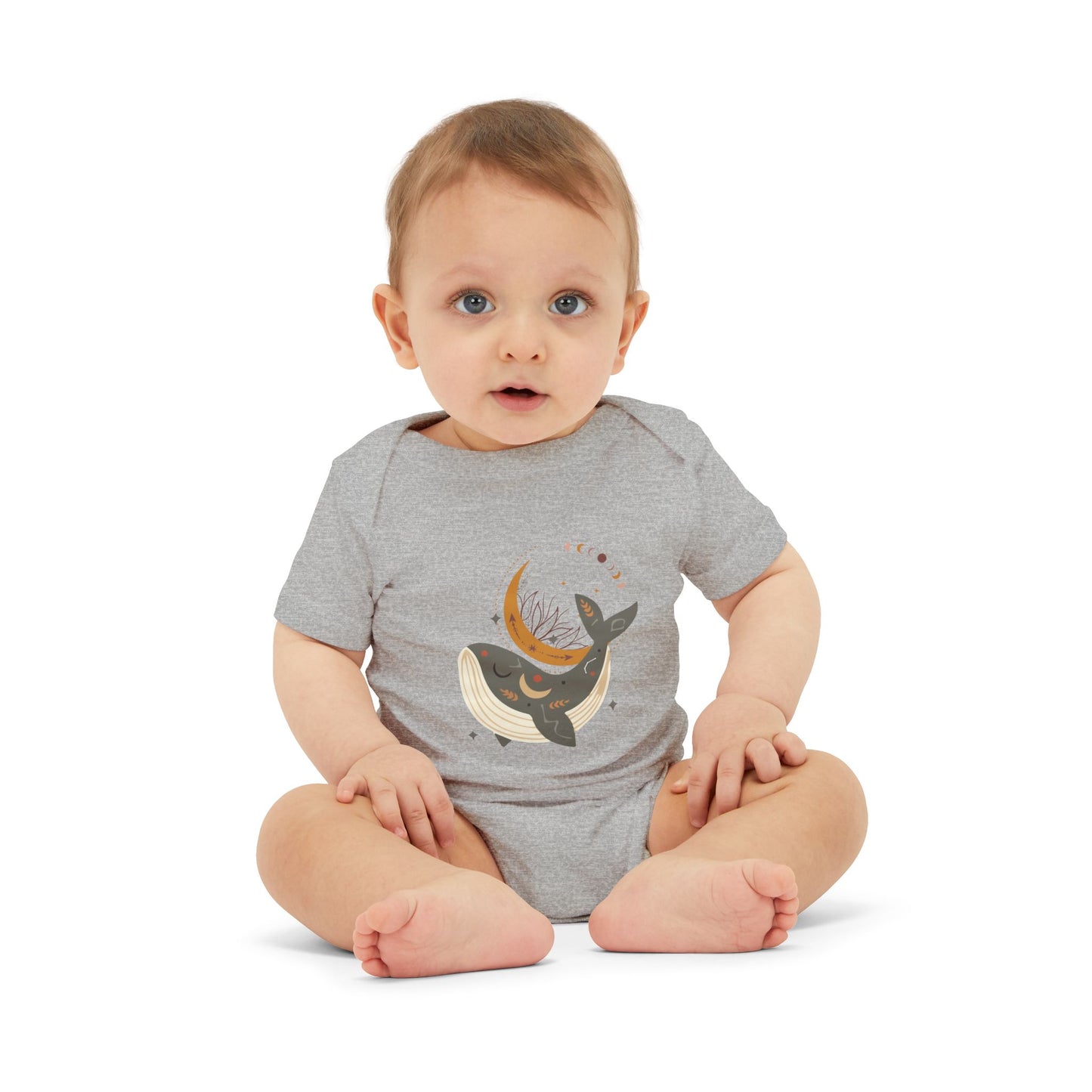 Body de manga corta Lullaby Whale