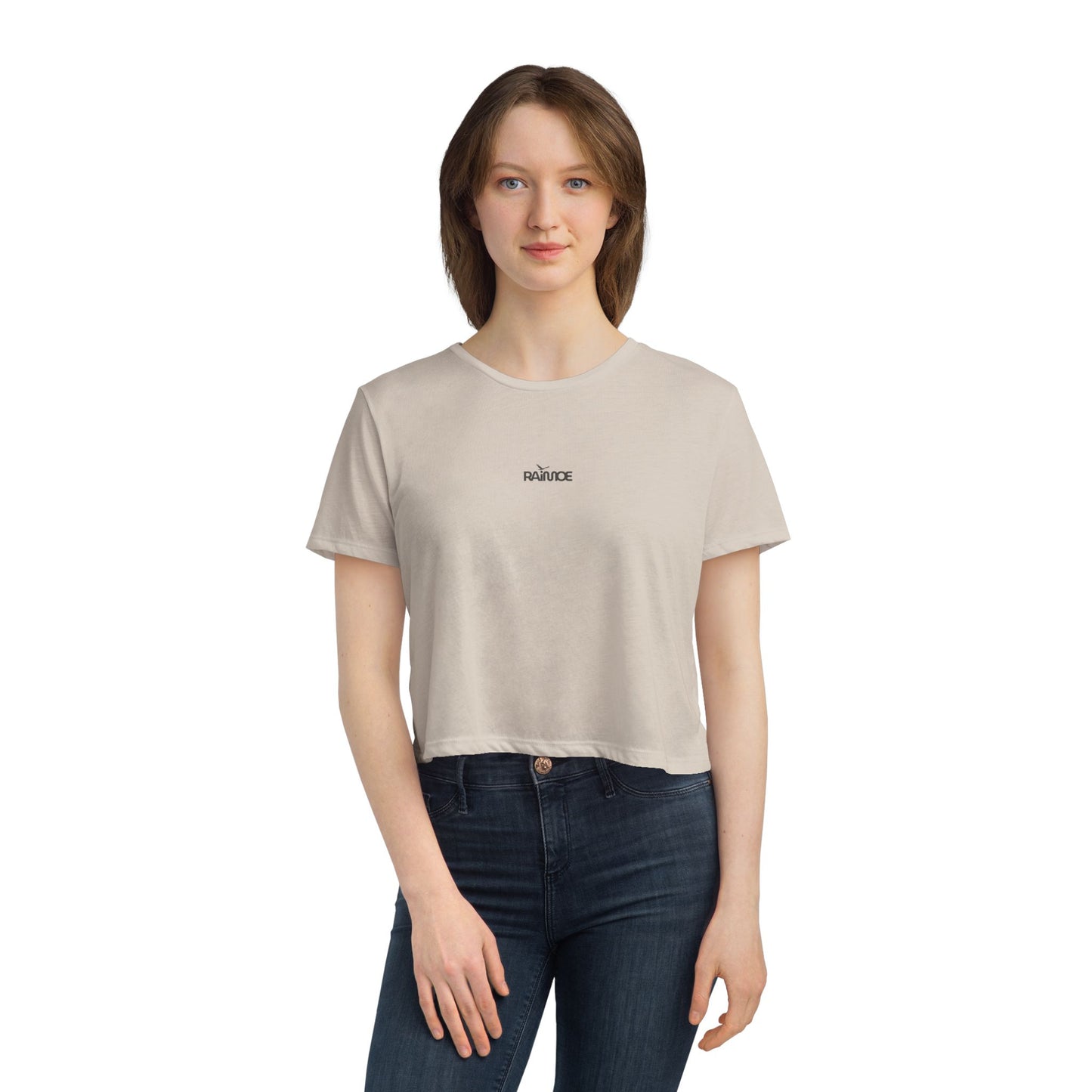 RAIMOE レディース フローリー クロップド Tシャツ