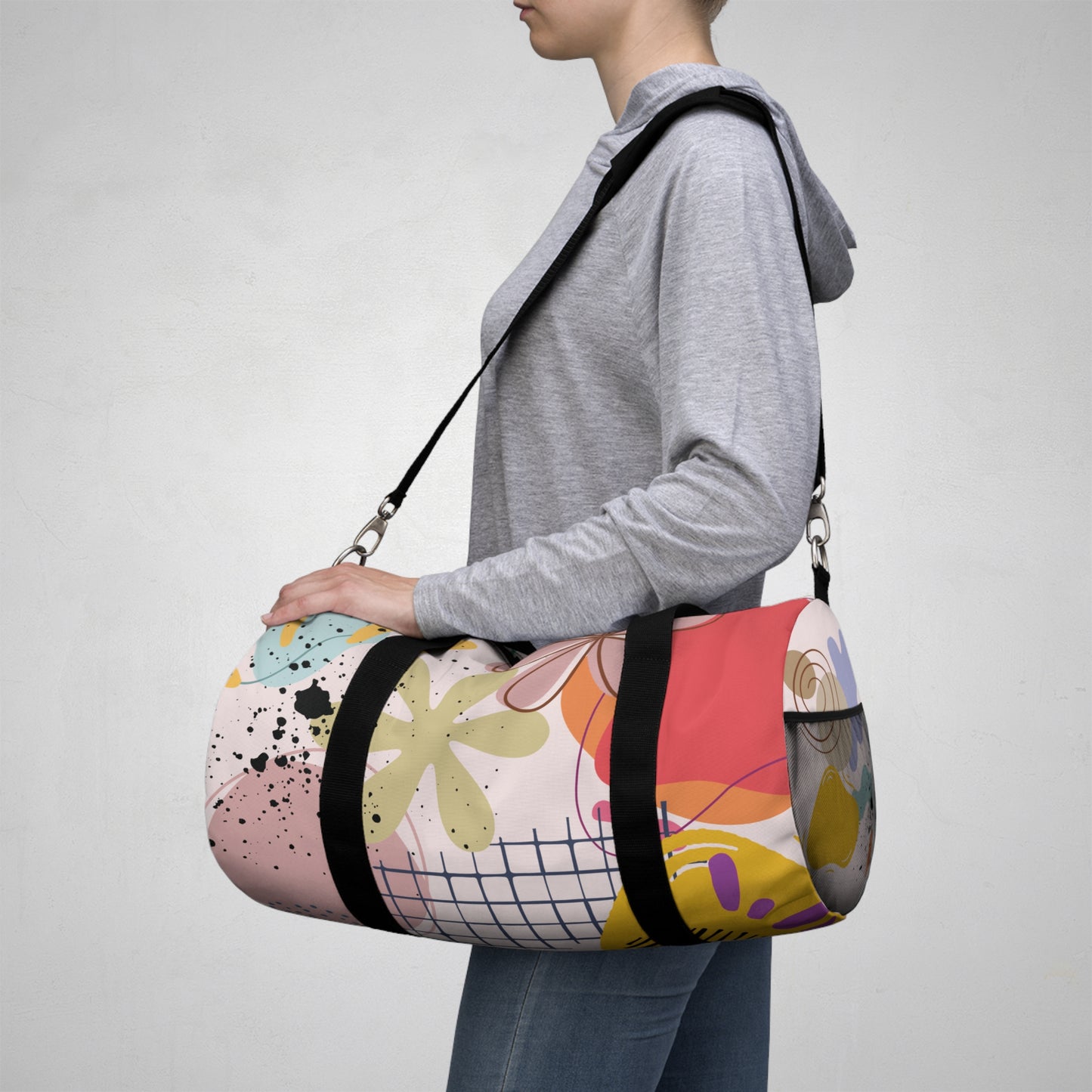 Colorful Abstract Pattern Duffel Bag