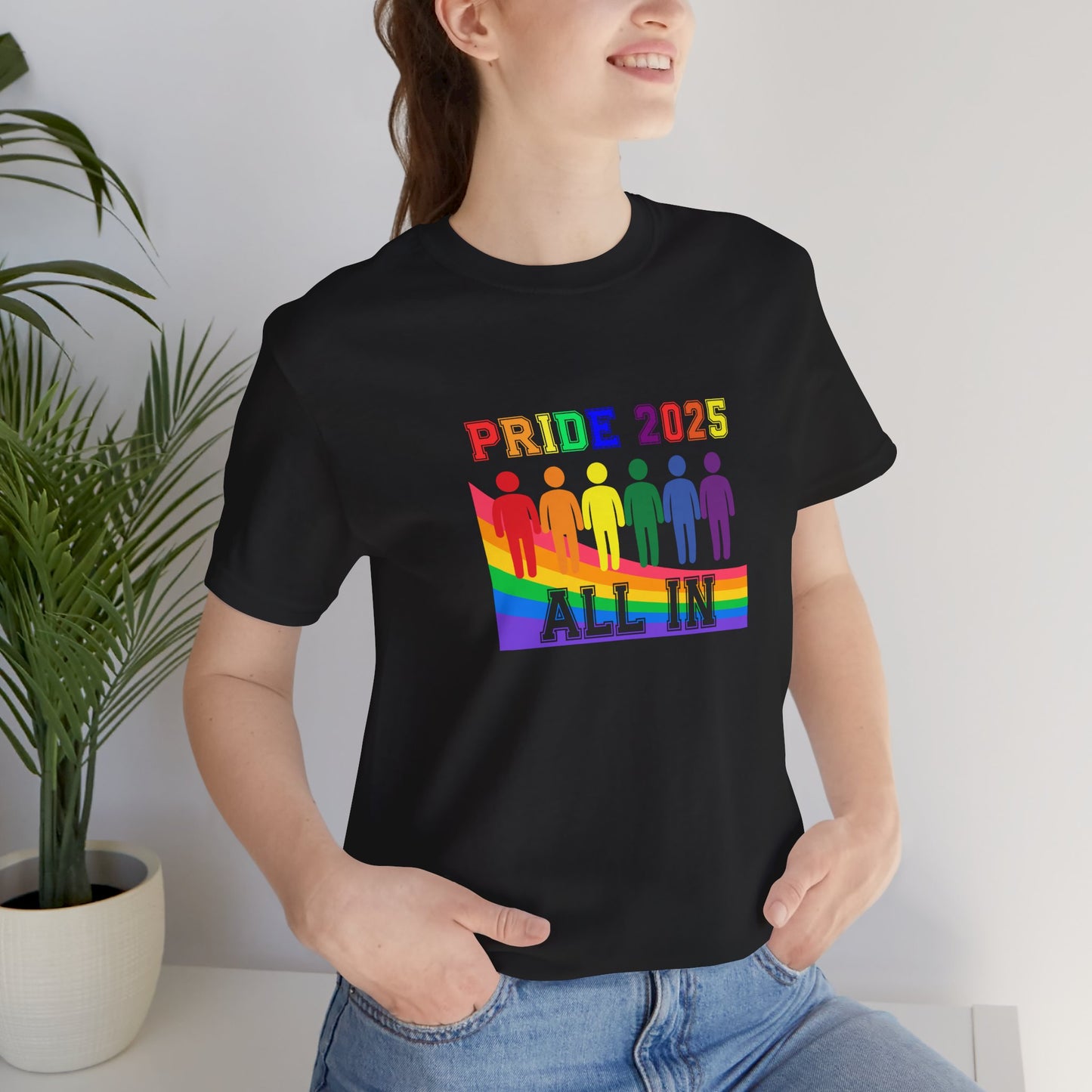 Pride 2025 All in Unisex Tee