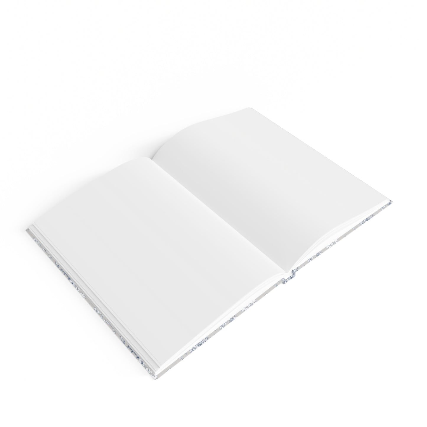 Butterfly Floral Blank Journal