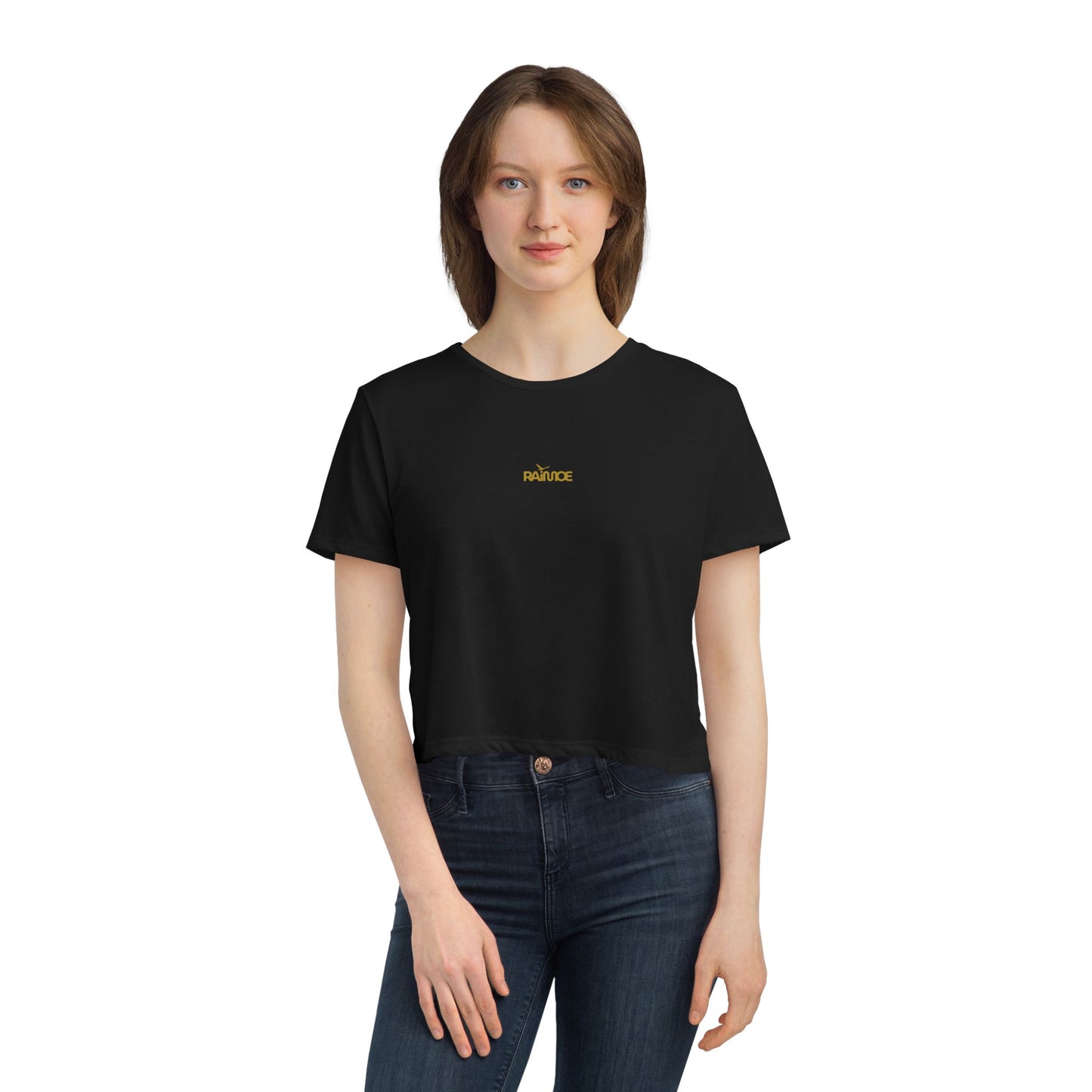 RAIMOE レディース フローリー クロップド Tシャツ