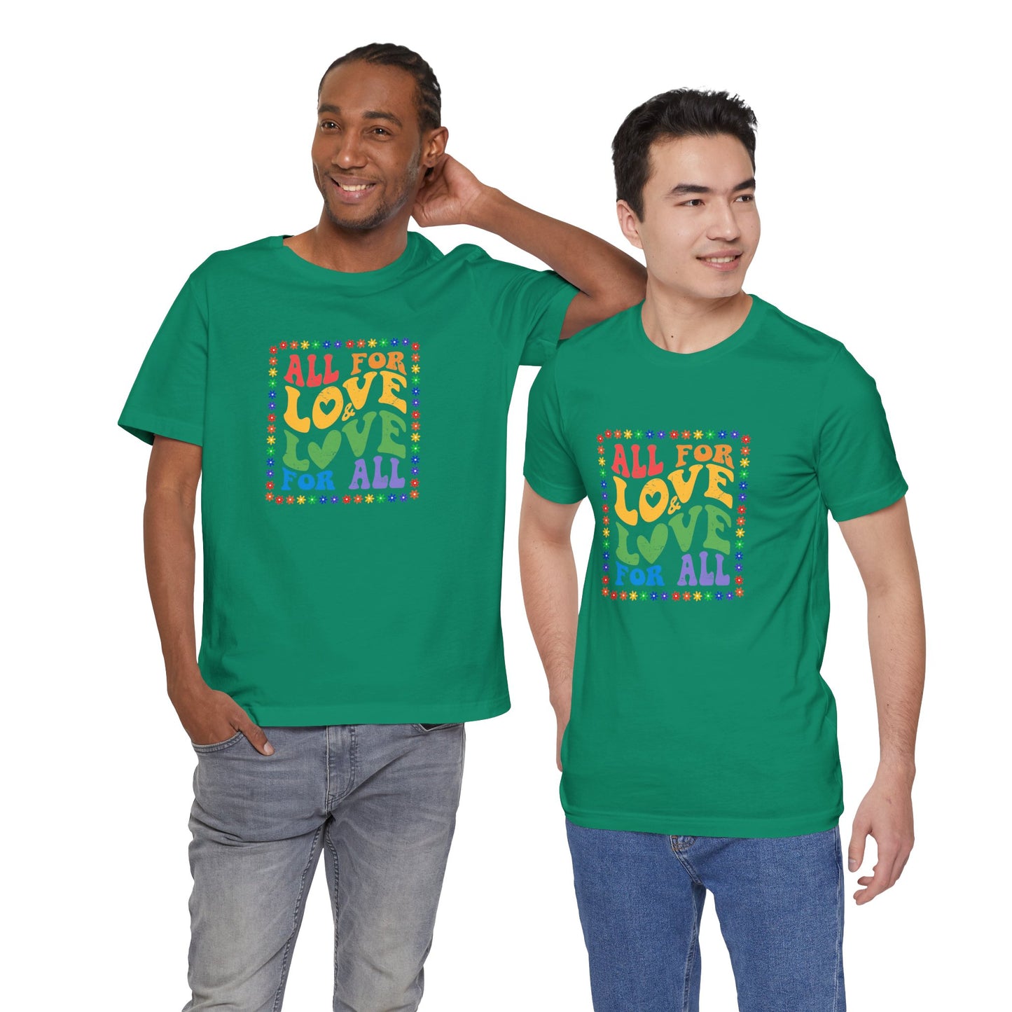 All for Love Pride Graphic Tee