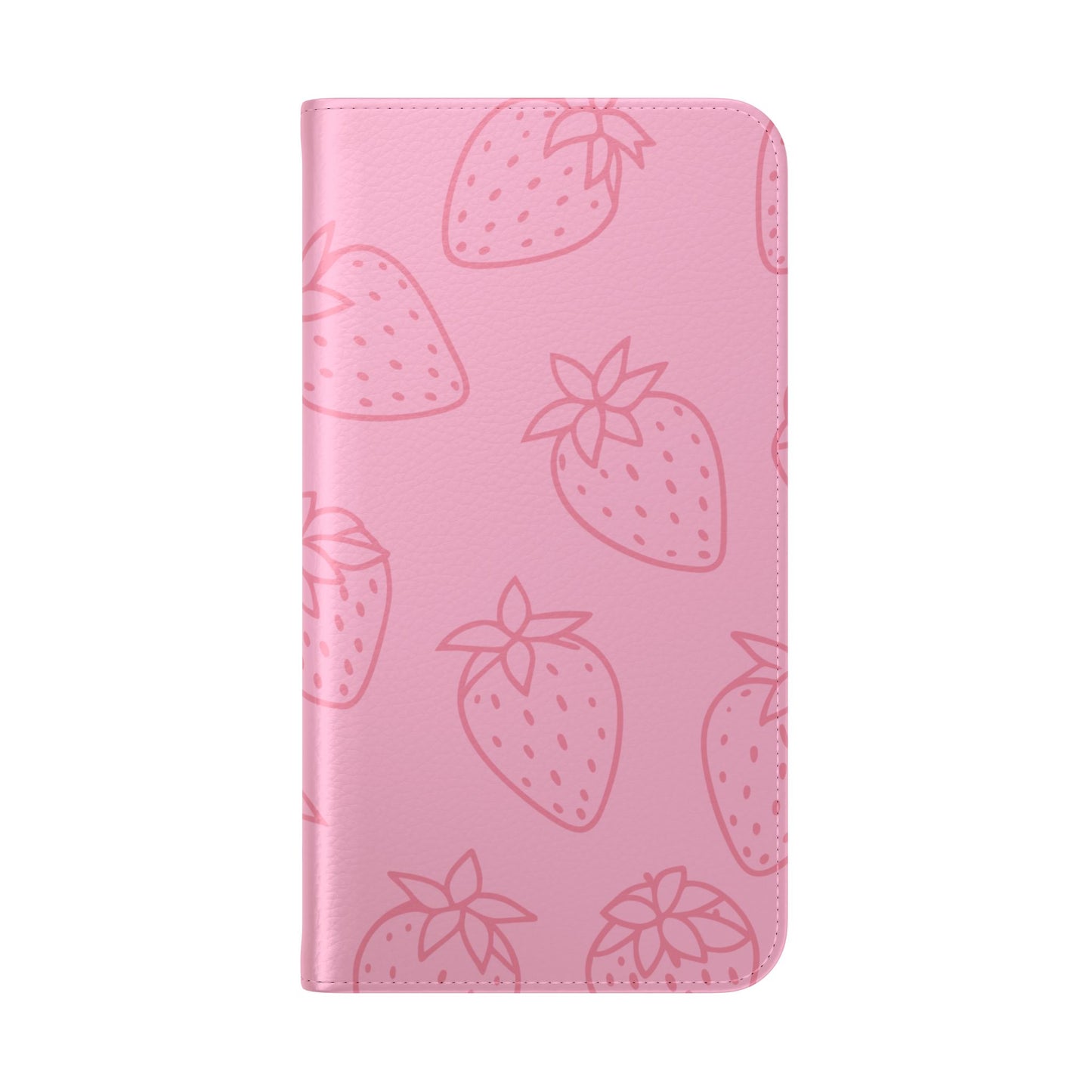 Fresa jugosa - Funda abatible para iPhone