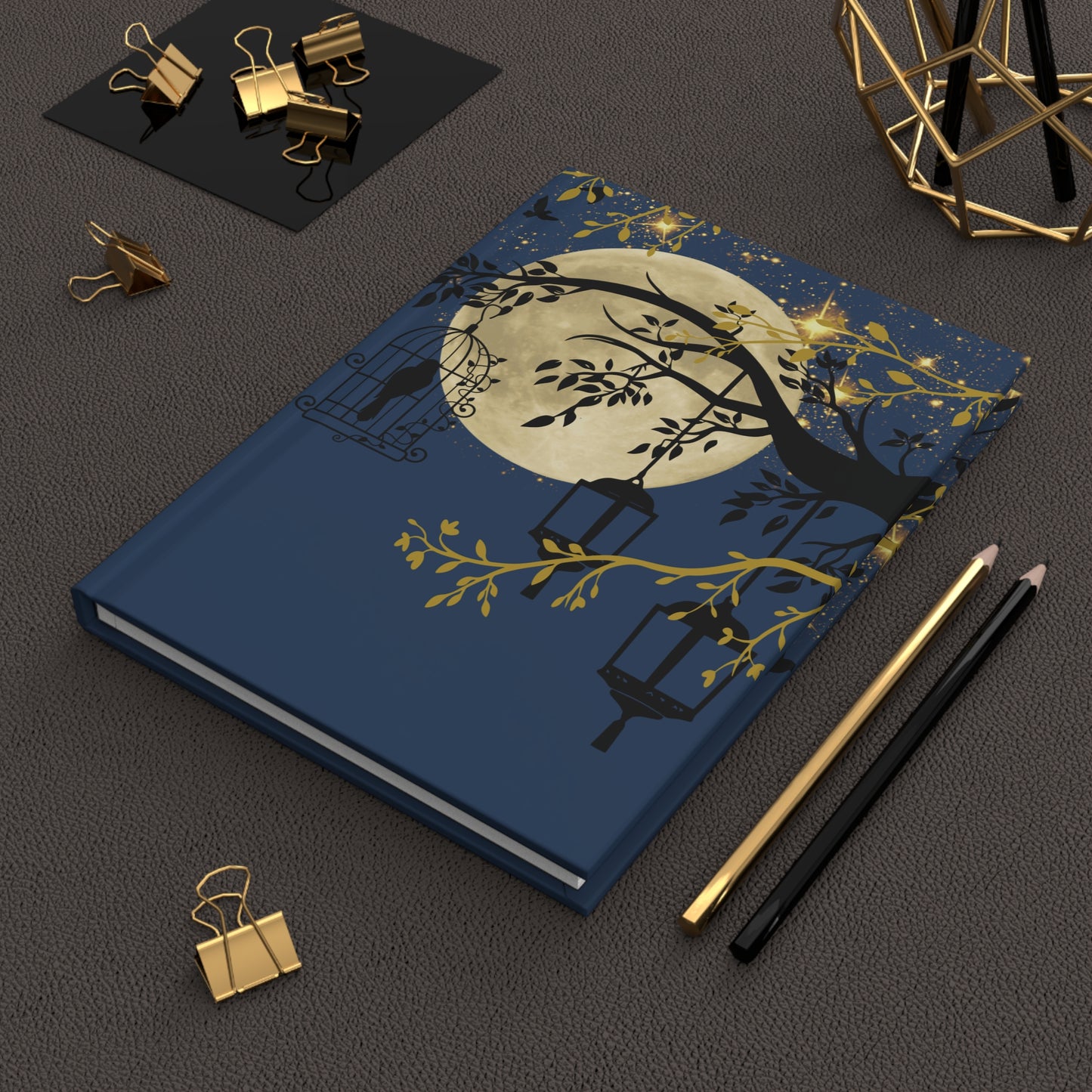 Enchanting Moonlit Hardcover Journal (5.75" x 8")