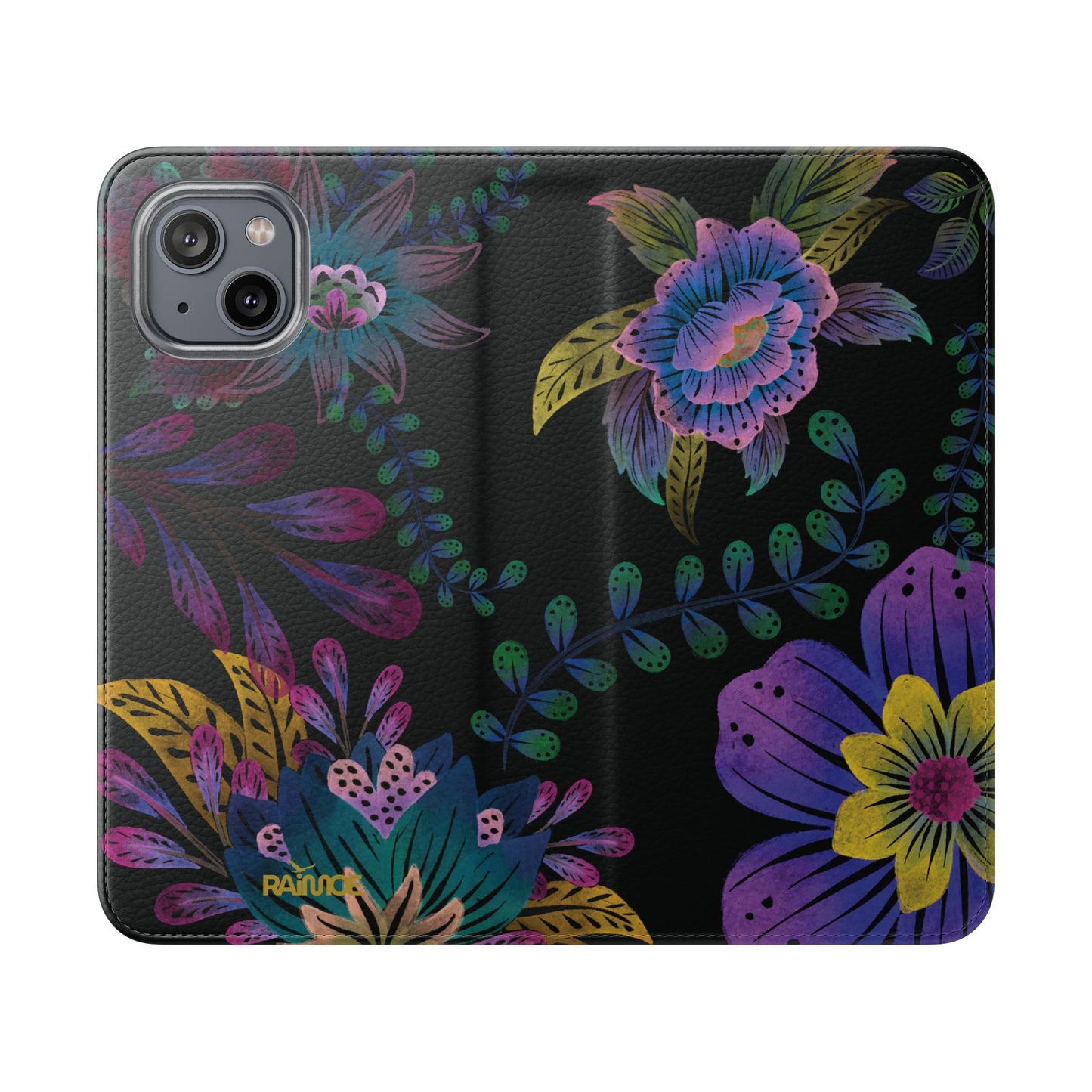 Funda con tapa para iPhone Lumina púrpura