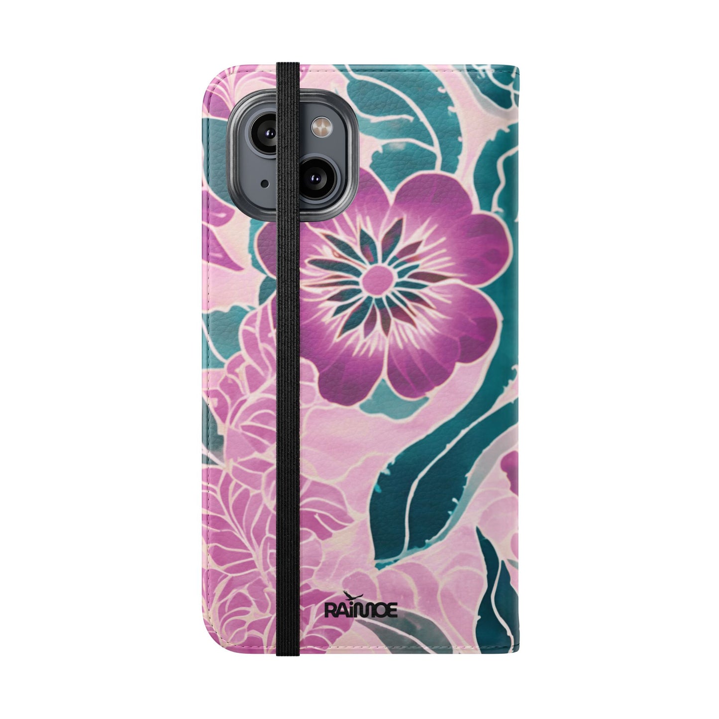 パープルビューティー - iPhone フリップケース