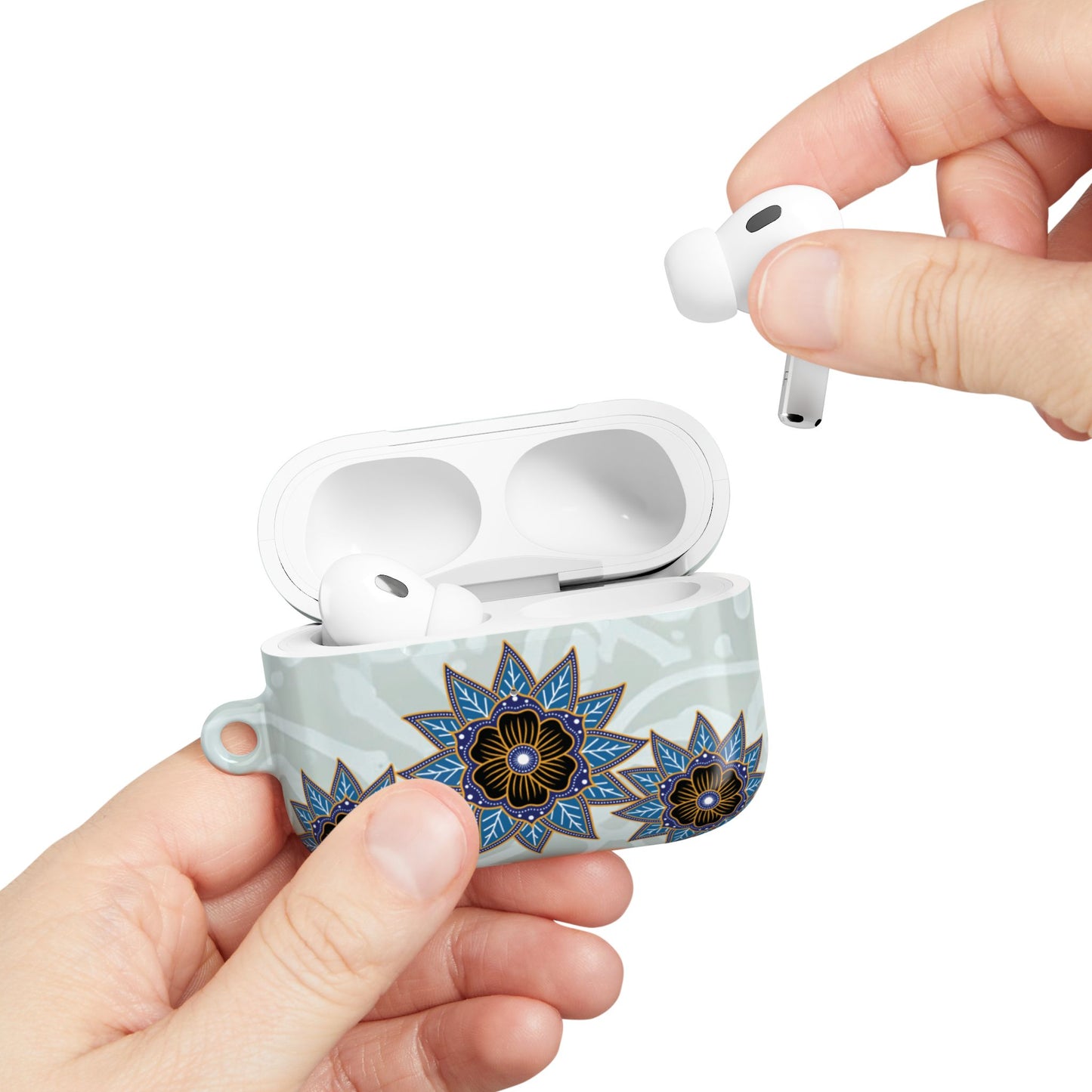 Estuche Blue Bloom para AirPods Pro de 2.ª generación