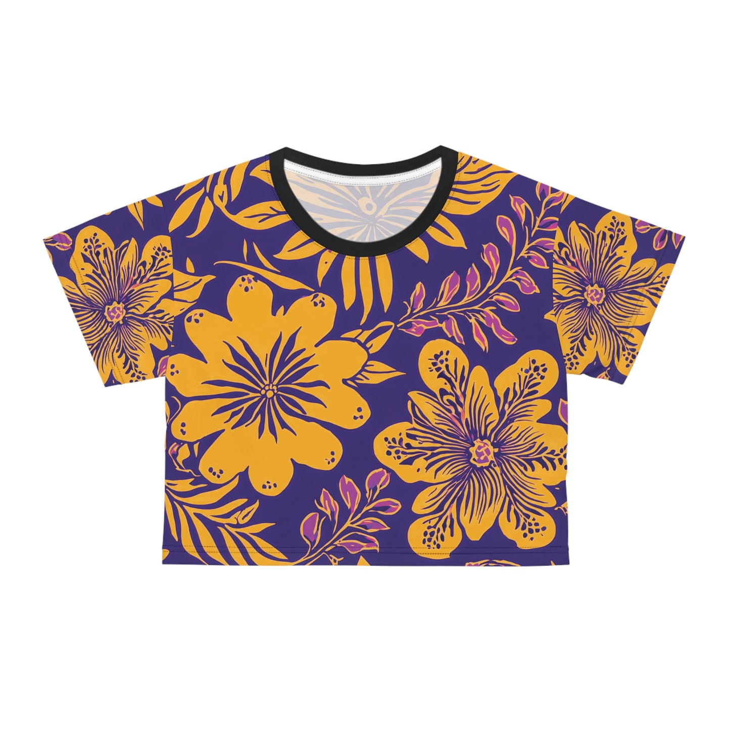 サンセットブルーム ウィメンズ クロップTシャツ