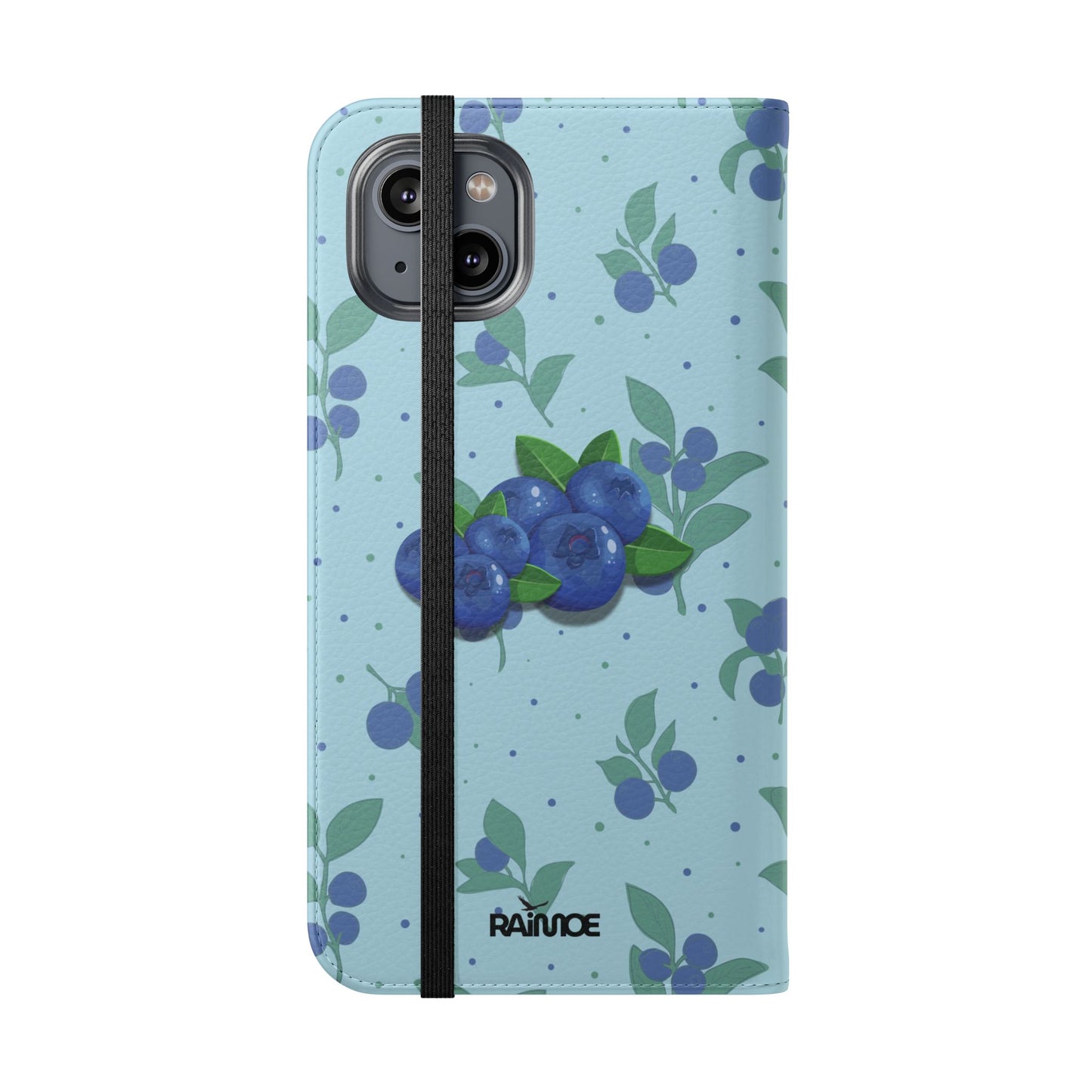 Blueberries Burst - iPhone Flip Case