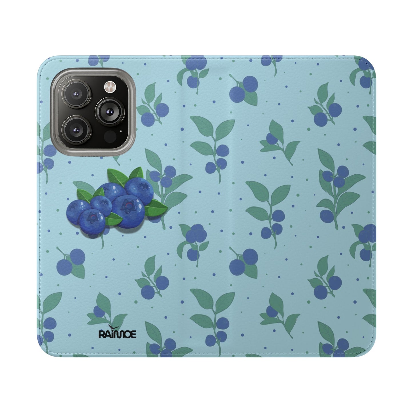 Blueberries Burst - iPhone Flip Case