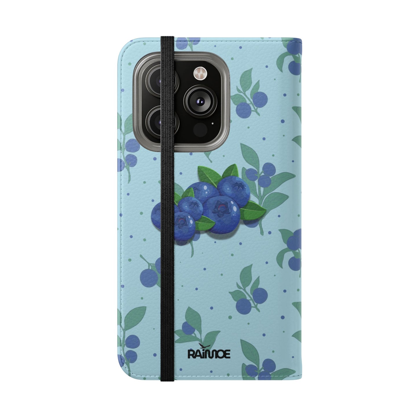 Blueberries Burst - iPhone Flip Case