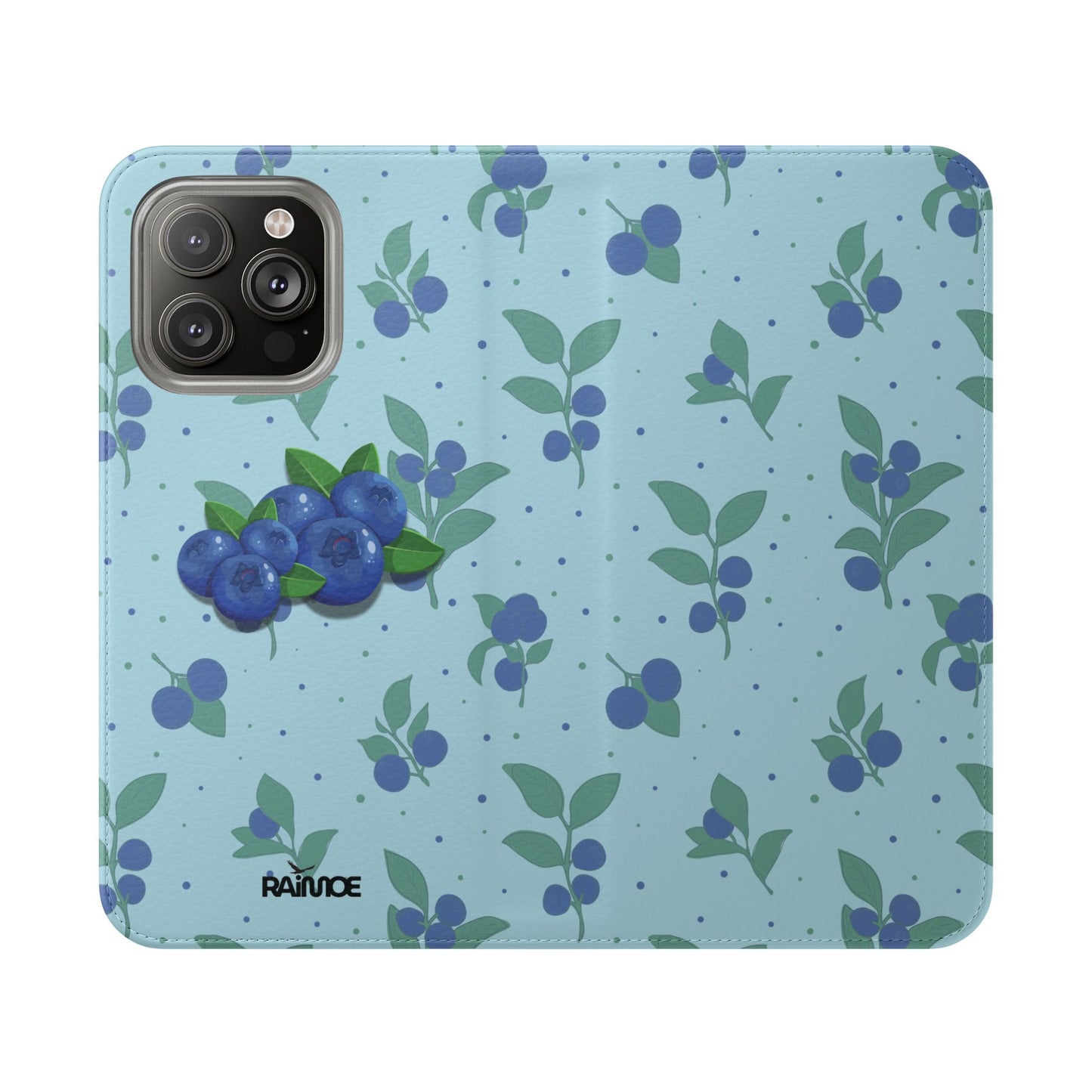 Blueberries Burst - iPhone Flip Case
