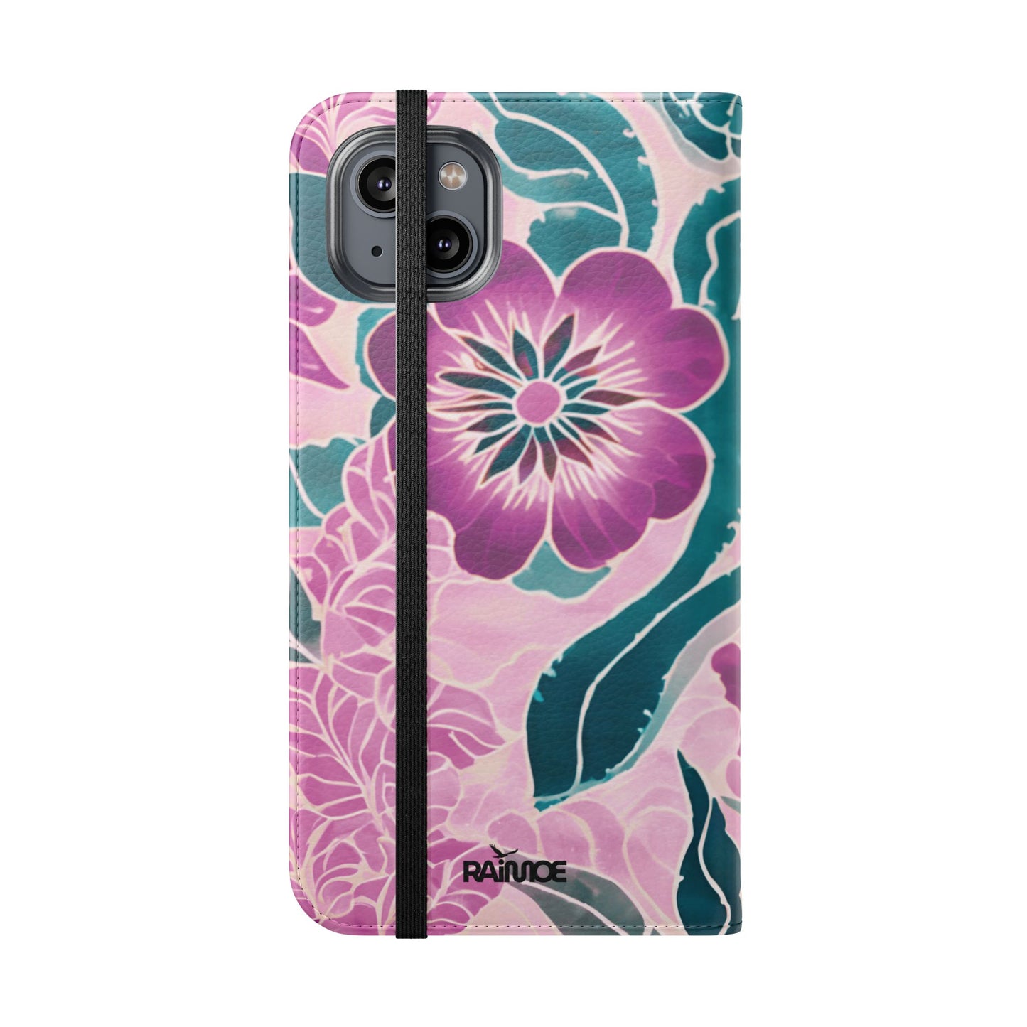 パープルビューティー - iPhone フリップケース