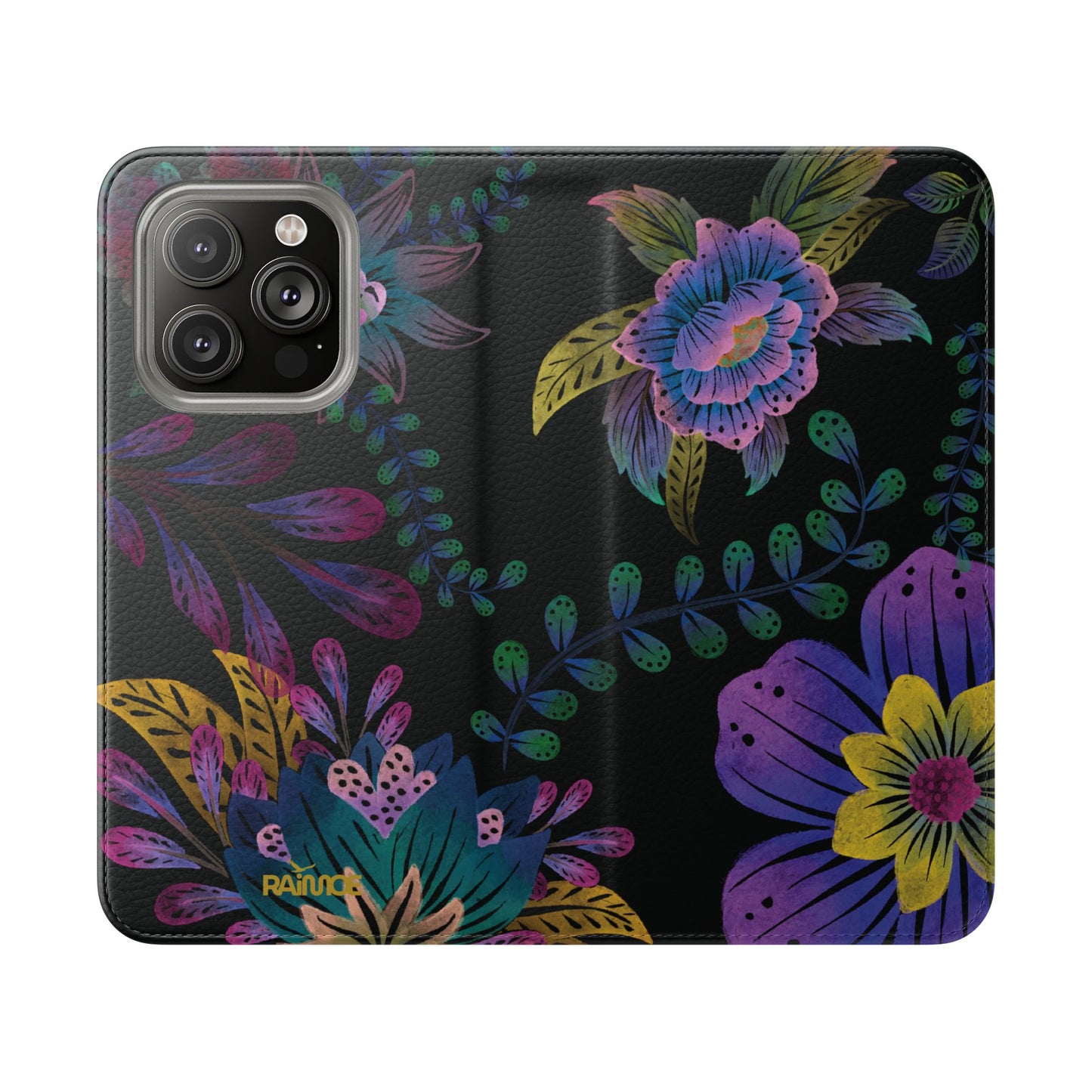 Funda con tapa para iPhone Lumina púrpura