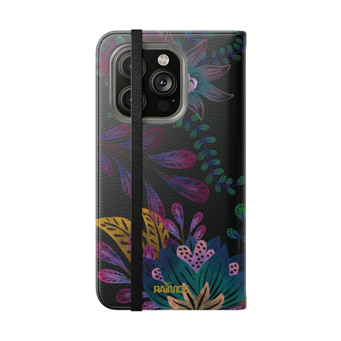 Funda con tapa para iPhone Lumina púrpura