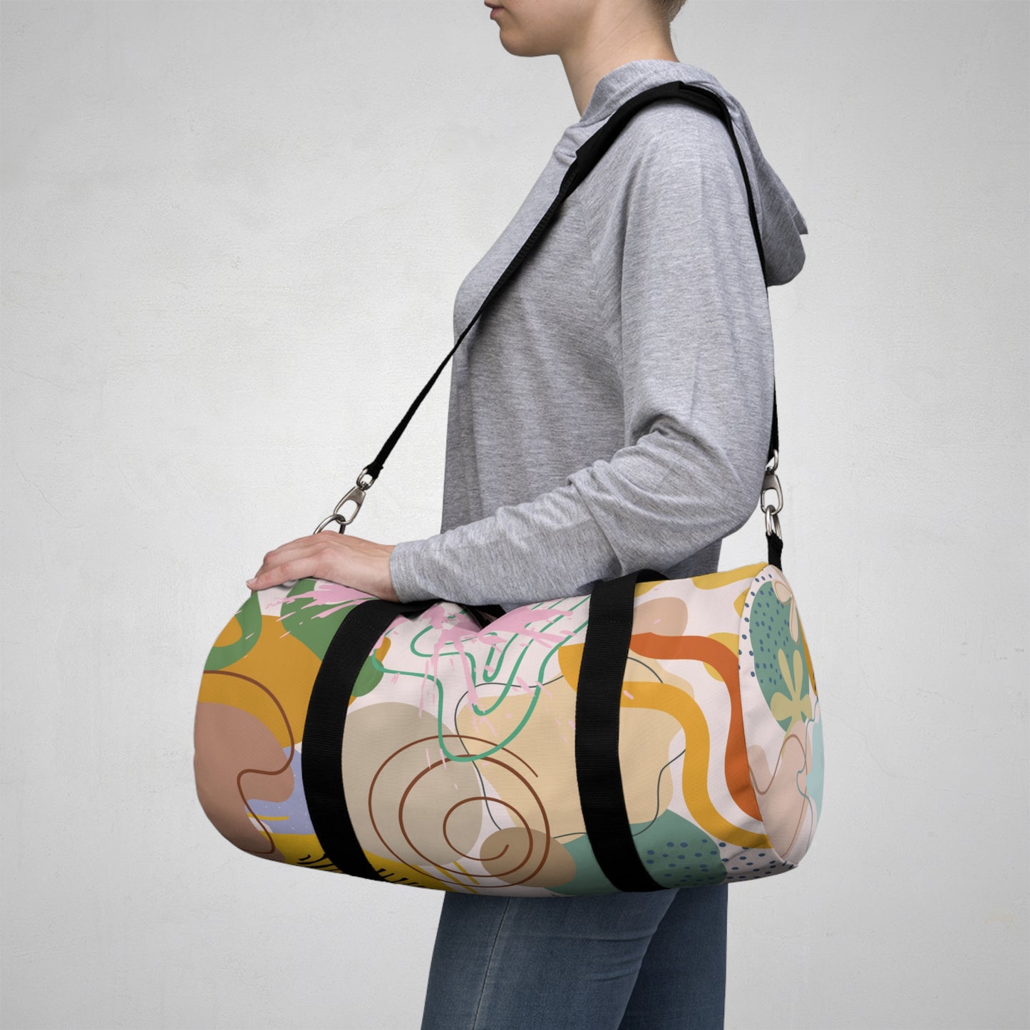 Colorful Abstract Pattern Duffel Bag