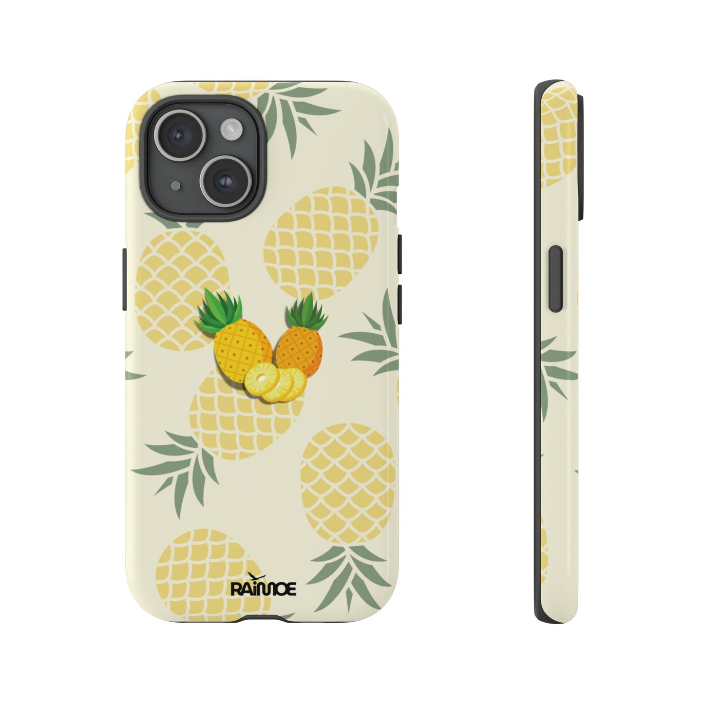 Tropical Pineapple - iPhone Tough Case (Glossy)