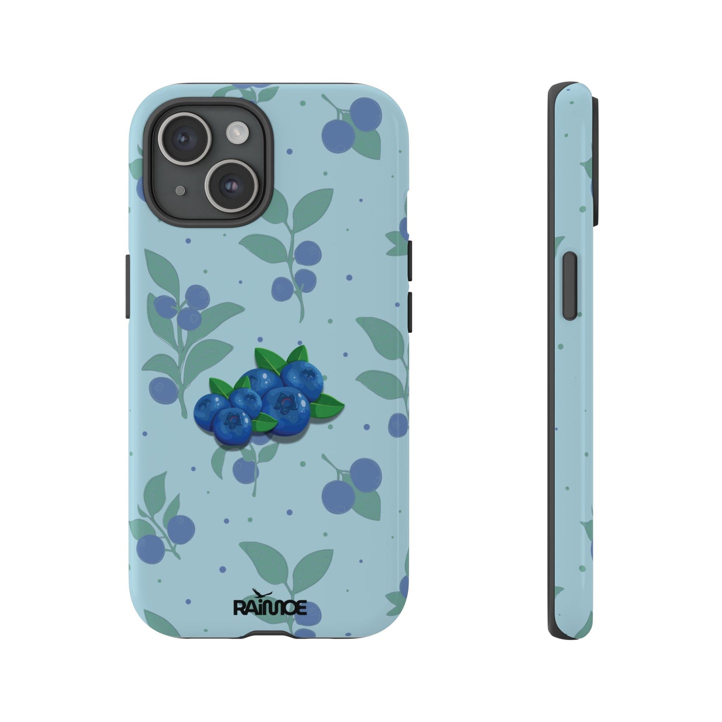 Blueberries Burst - iPhone Tough Case (Glossy)
