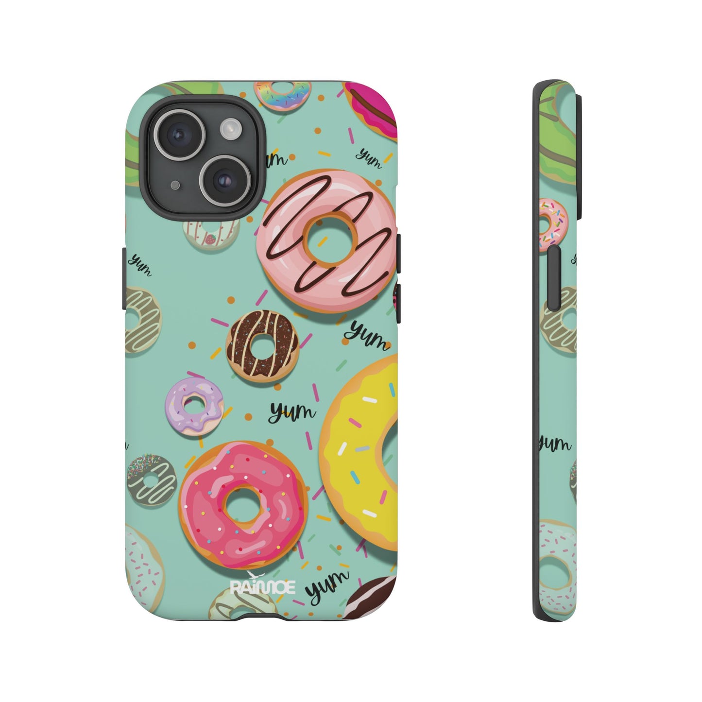 ドーナツ ラバー - iPhone タフケース (マット)