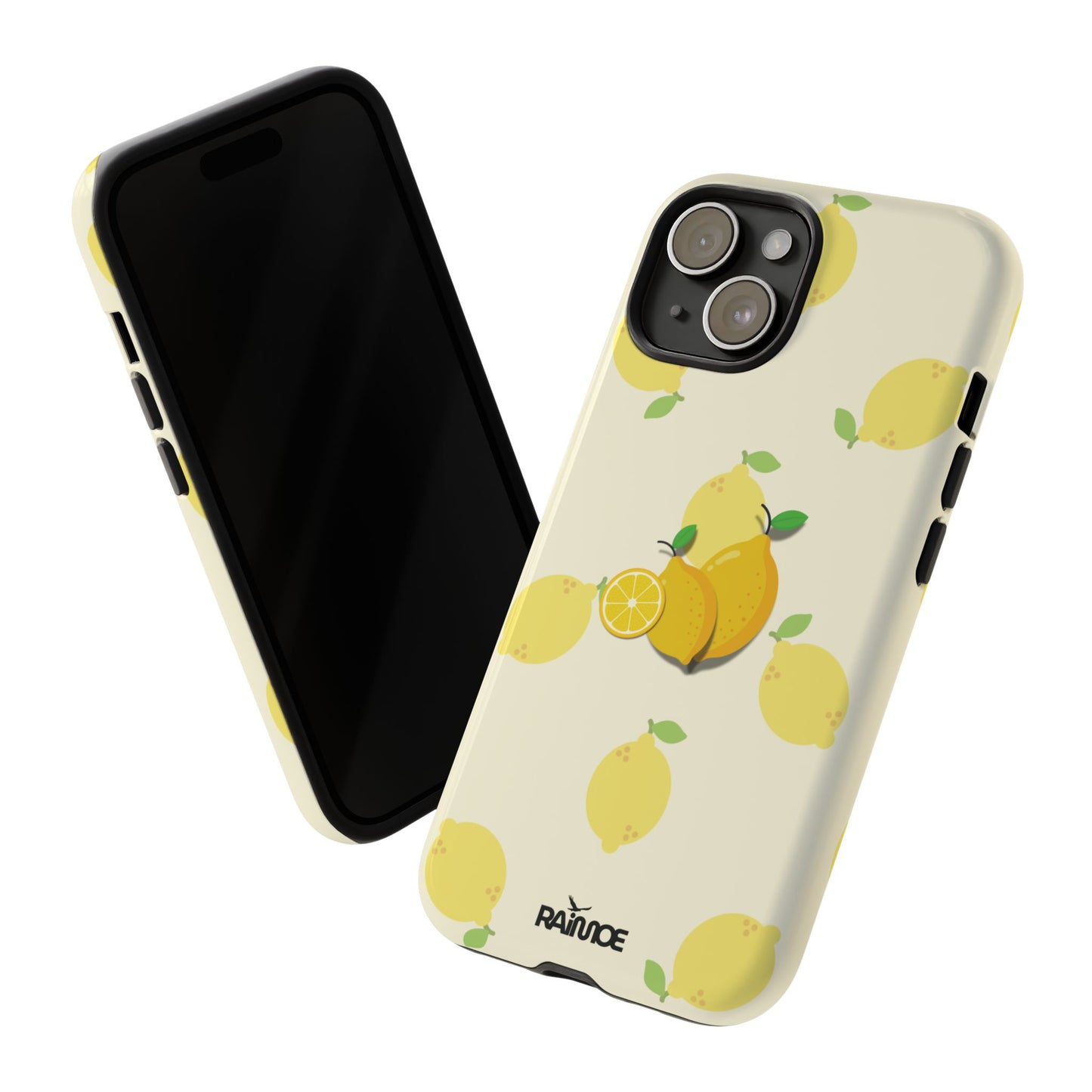 Funda resistente para iPhone (brillante) Lemon Madness