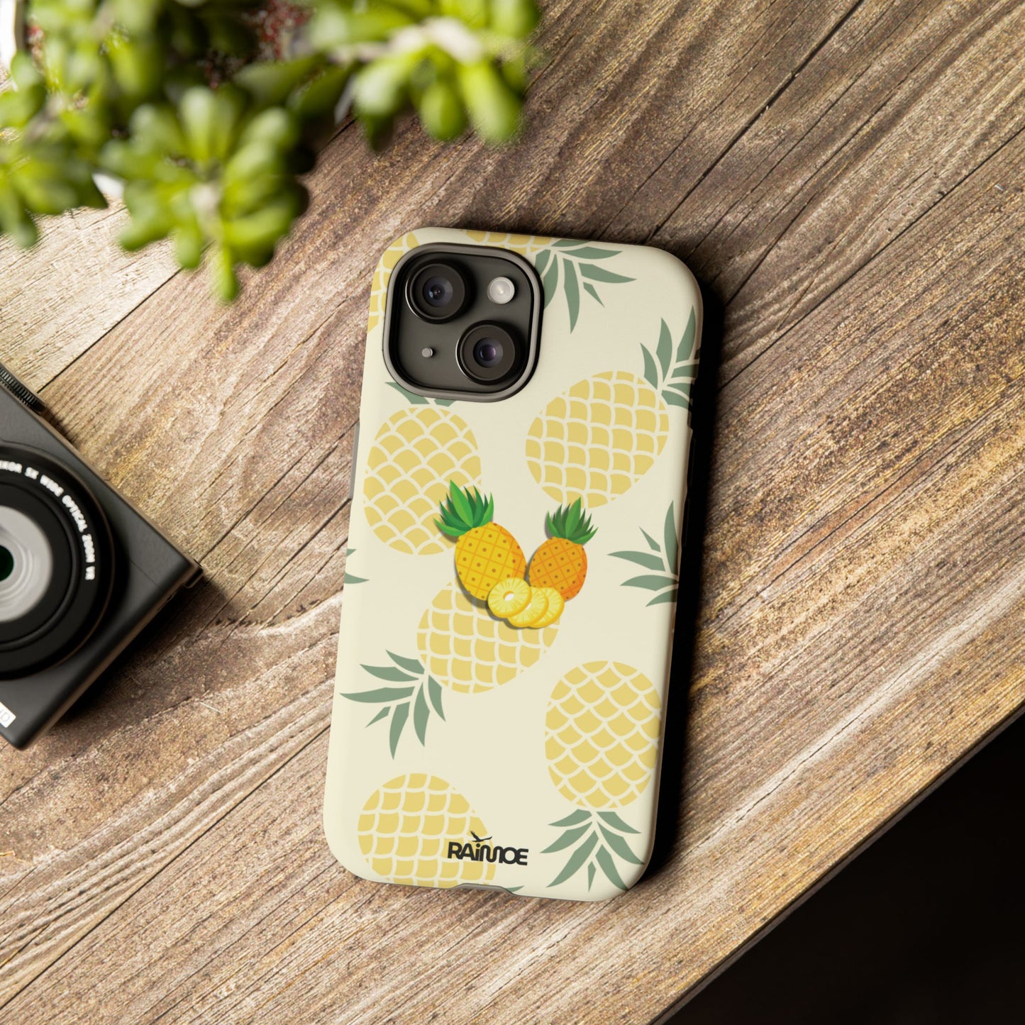 Tropical Pineapple - iPhone Tough Case (Matte)