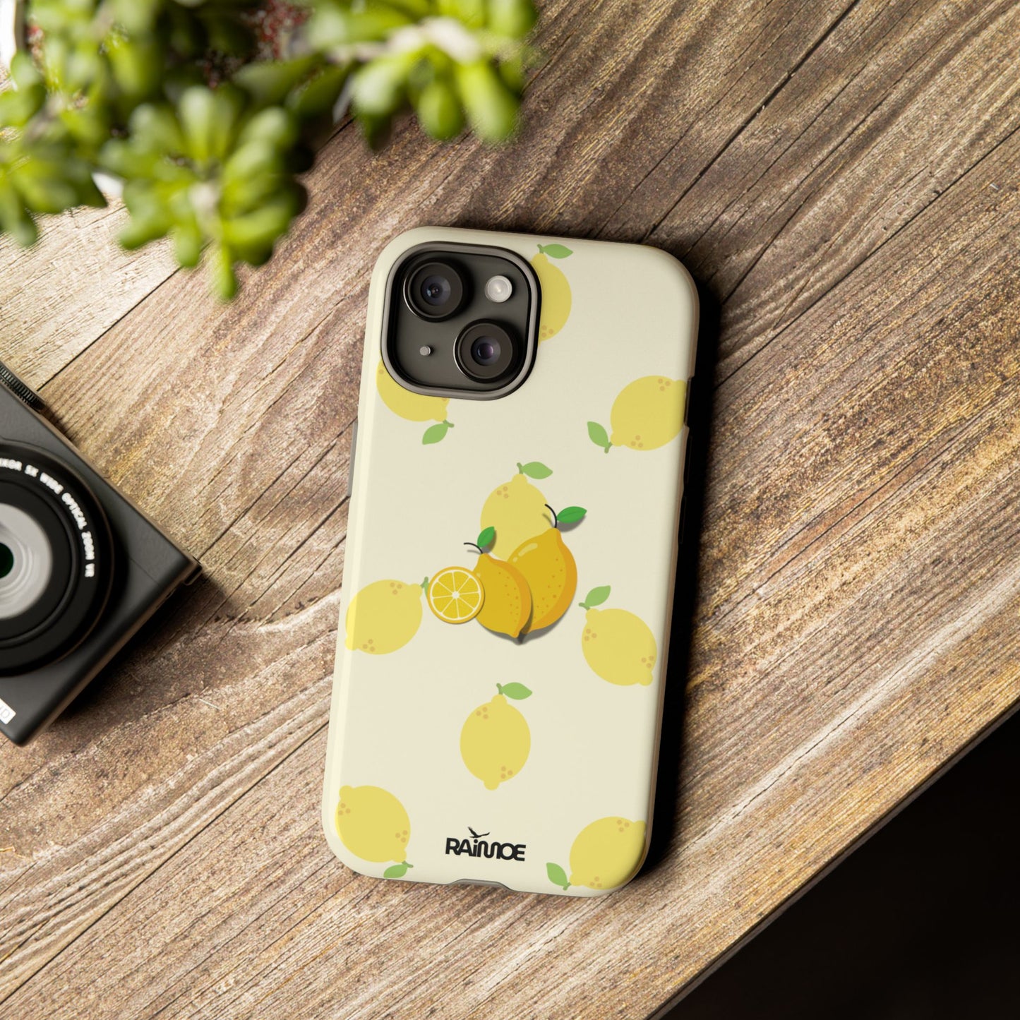 Funda resistente para iPhone (brillante) Lemon Madness