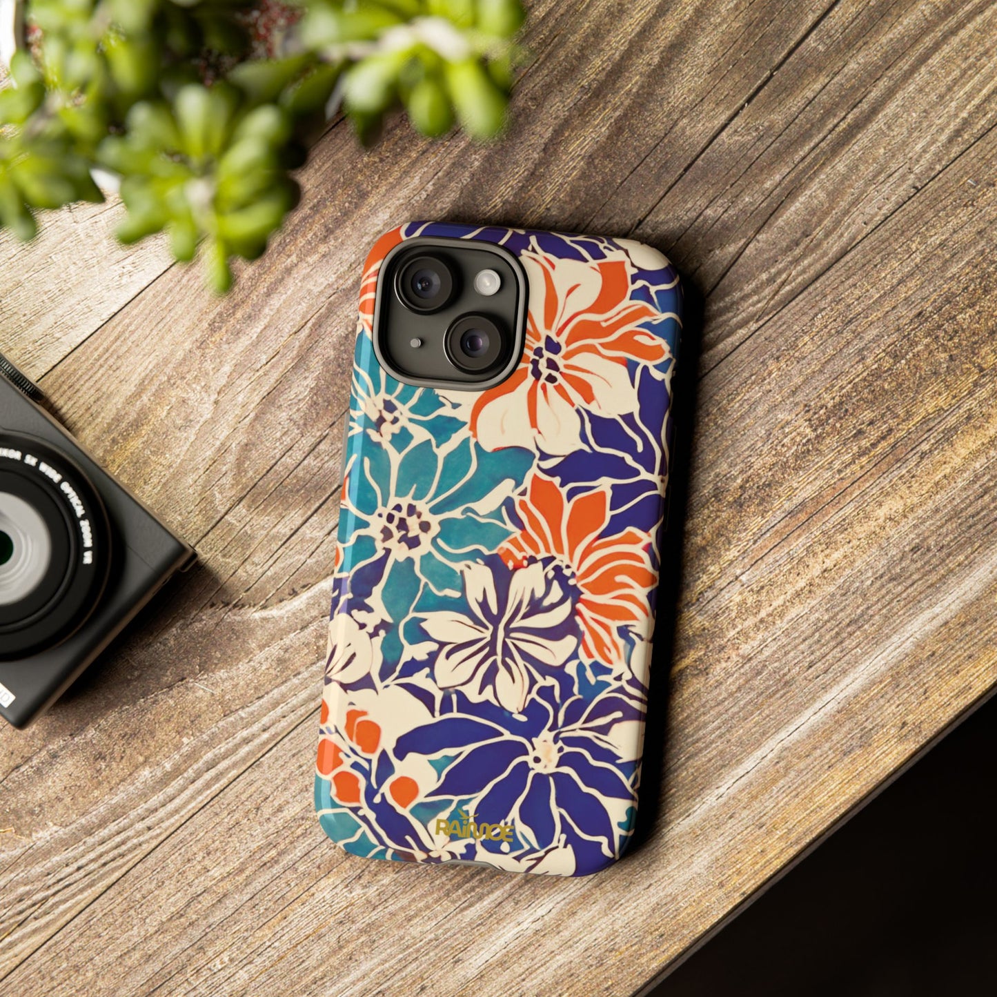 Tide Blossom - iPhone Tough Case (Glossy)
