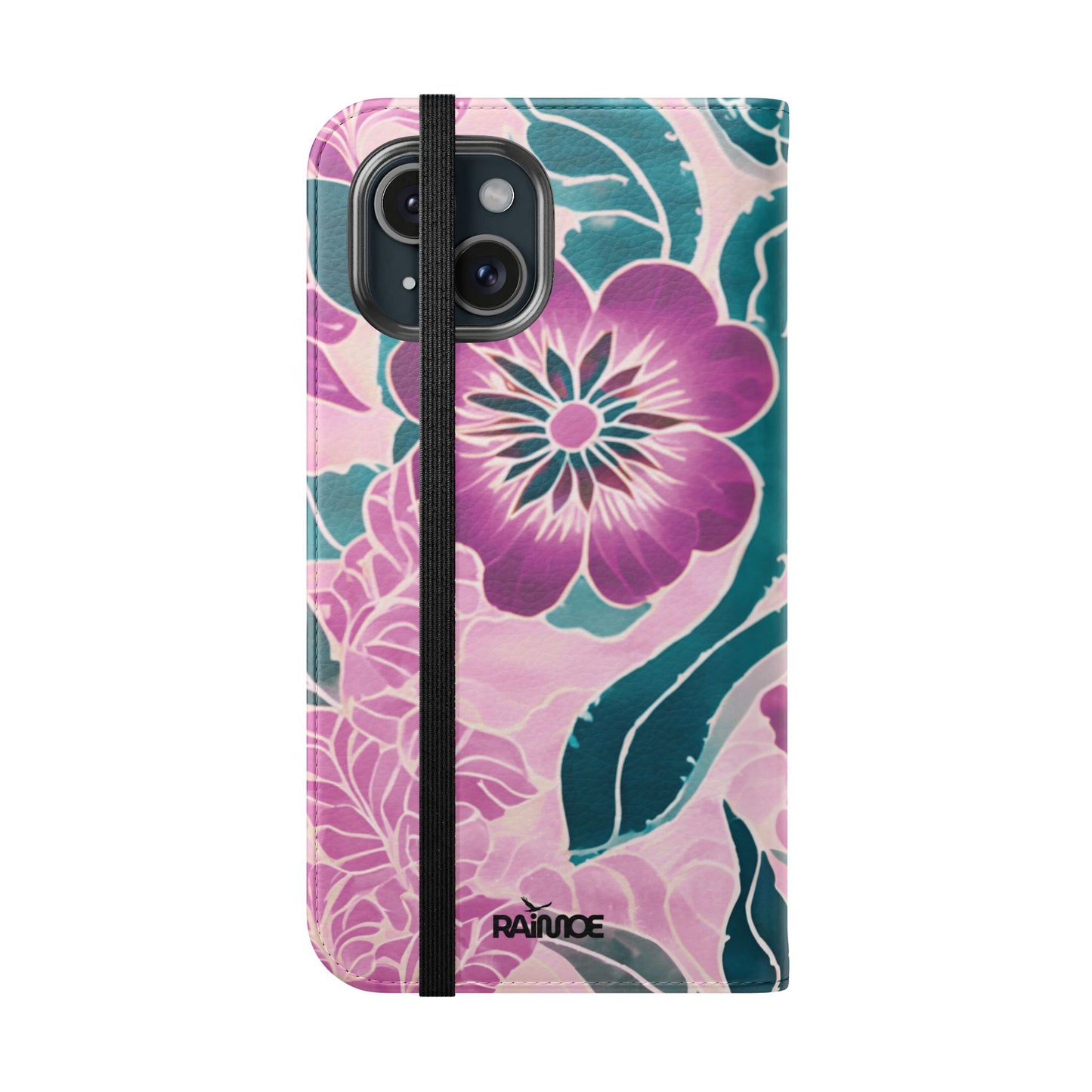 パープルビューティー - iPhone フリップケース