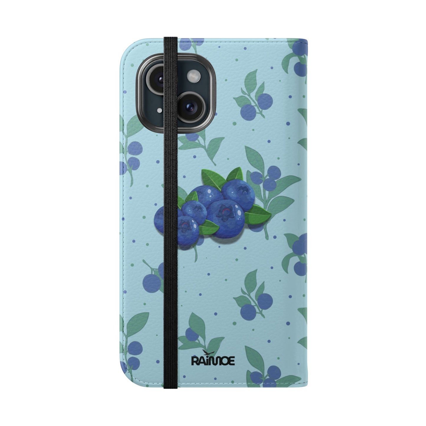 Blueberries Burst - iPhone Flip Case
