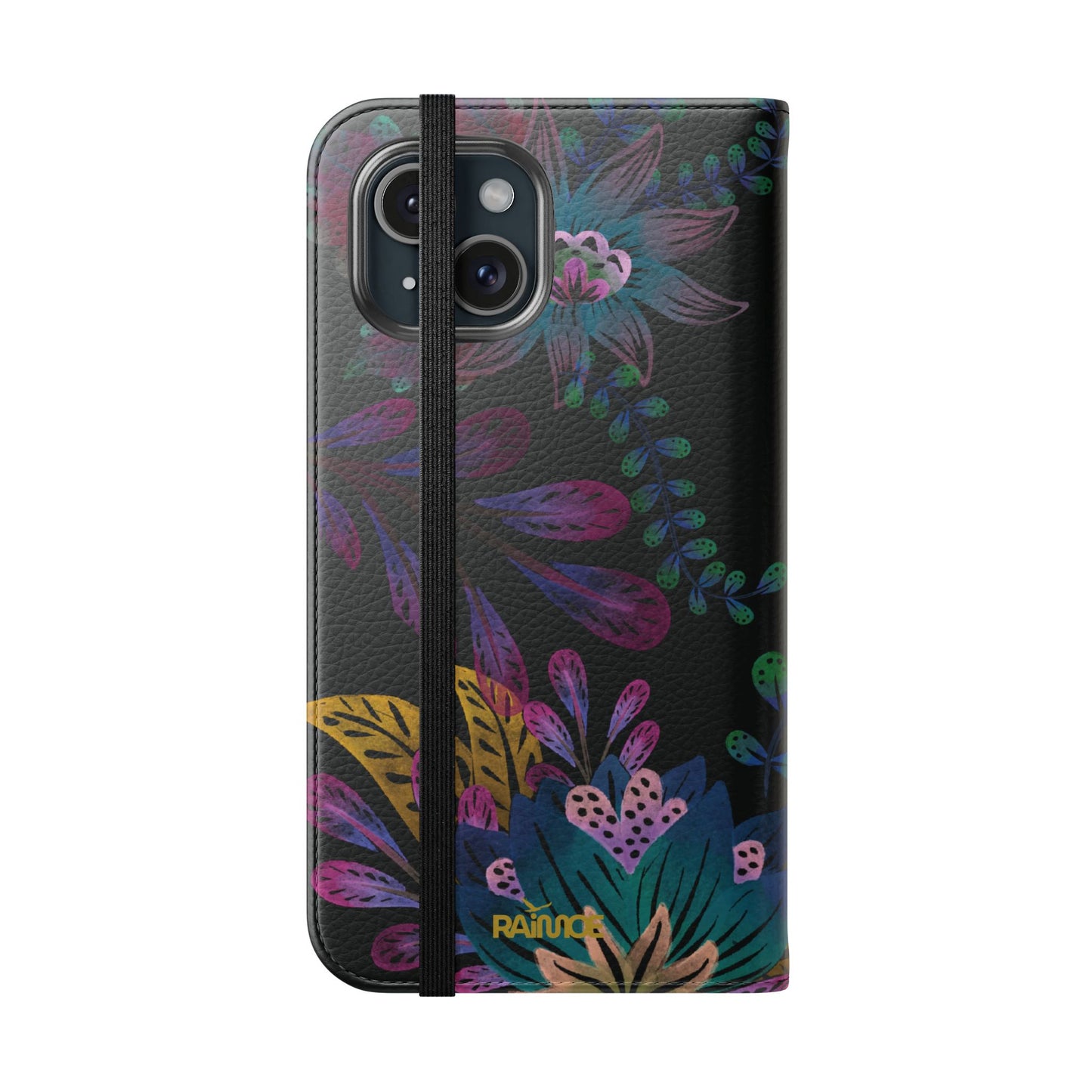 Funda con tapa para iPhone Lumina púrpura
