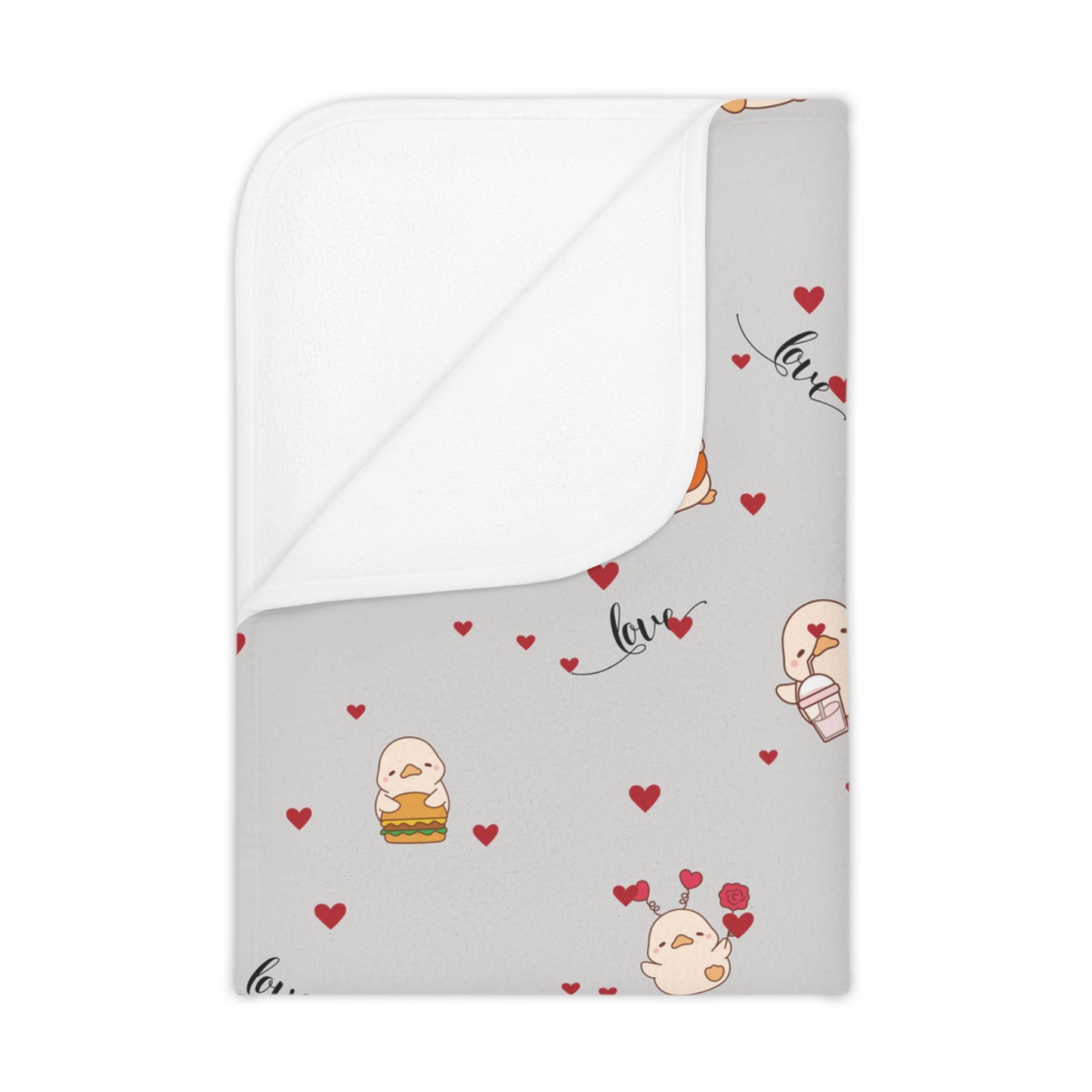 Duckie Soft Fleece Toddler Blanket