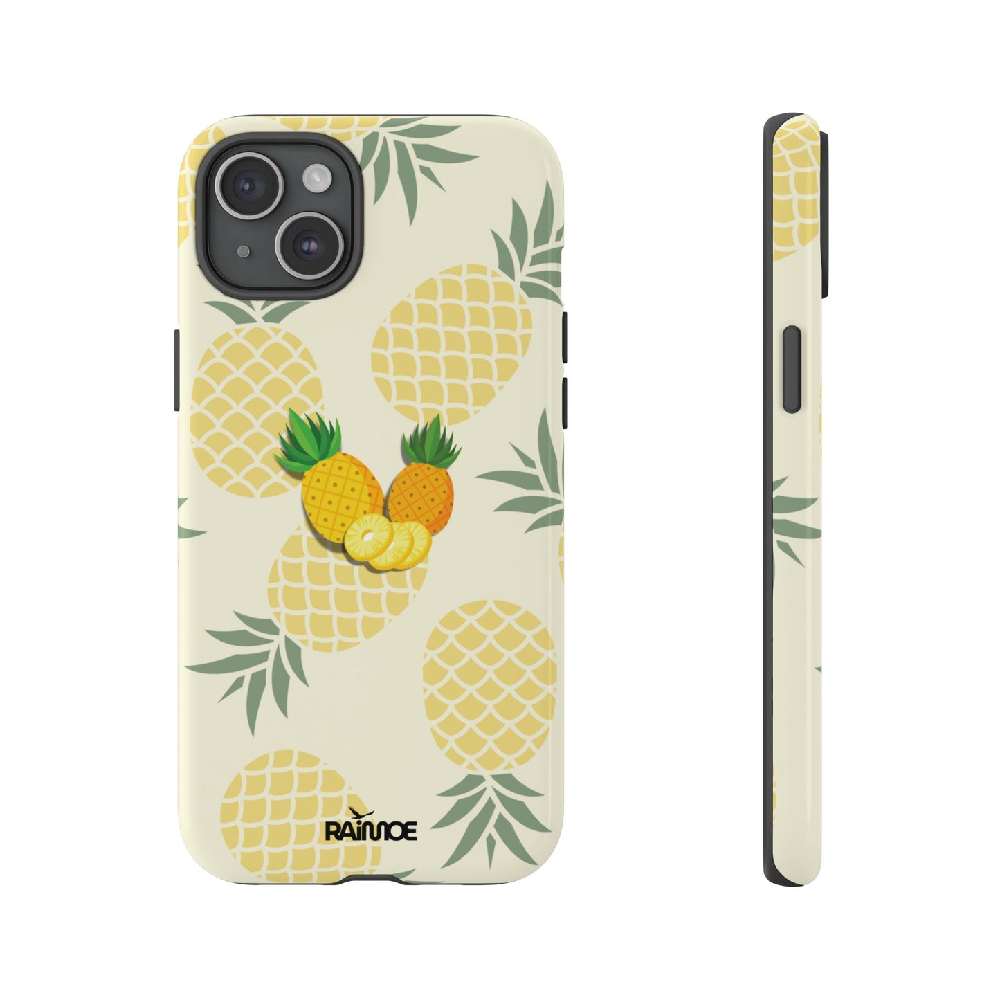 Tropical Pineapple - iPhone Tough Case (Glossy)